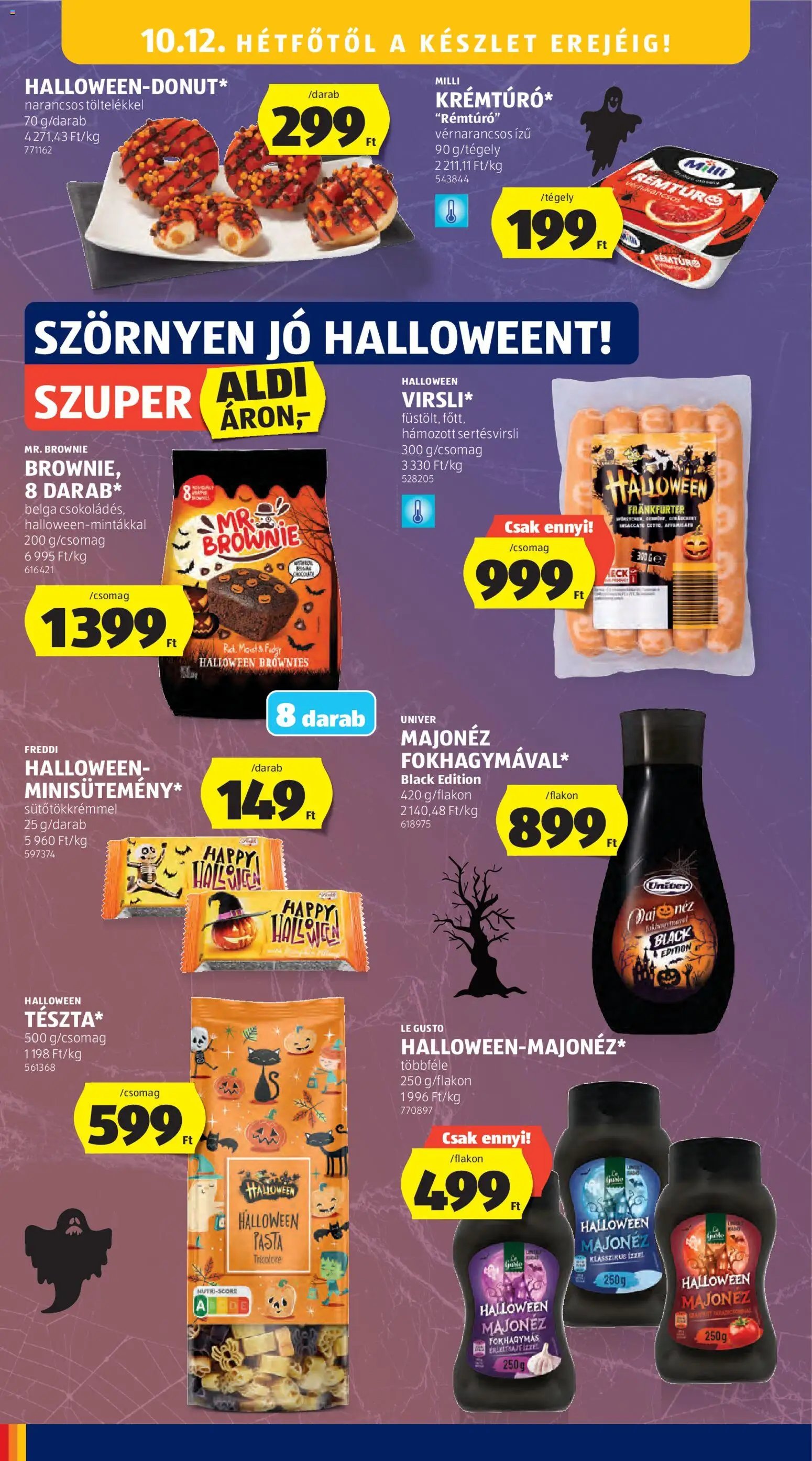 Aldi újság 2026.10.08. Aldi akciós újság