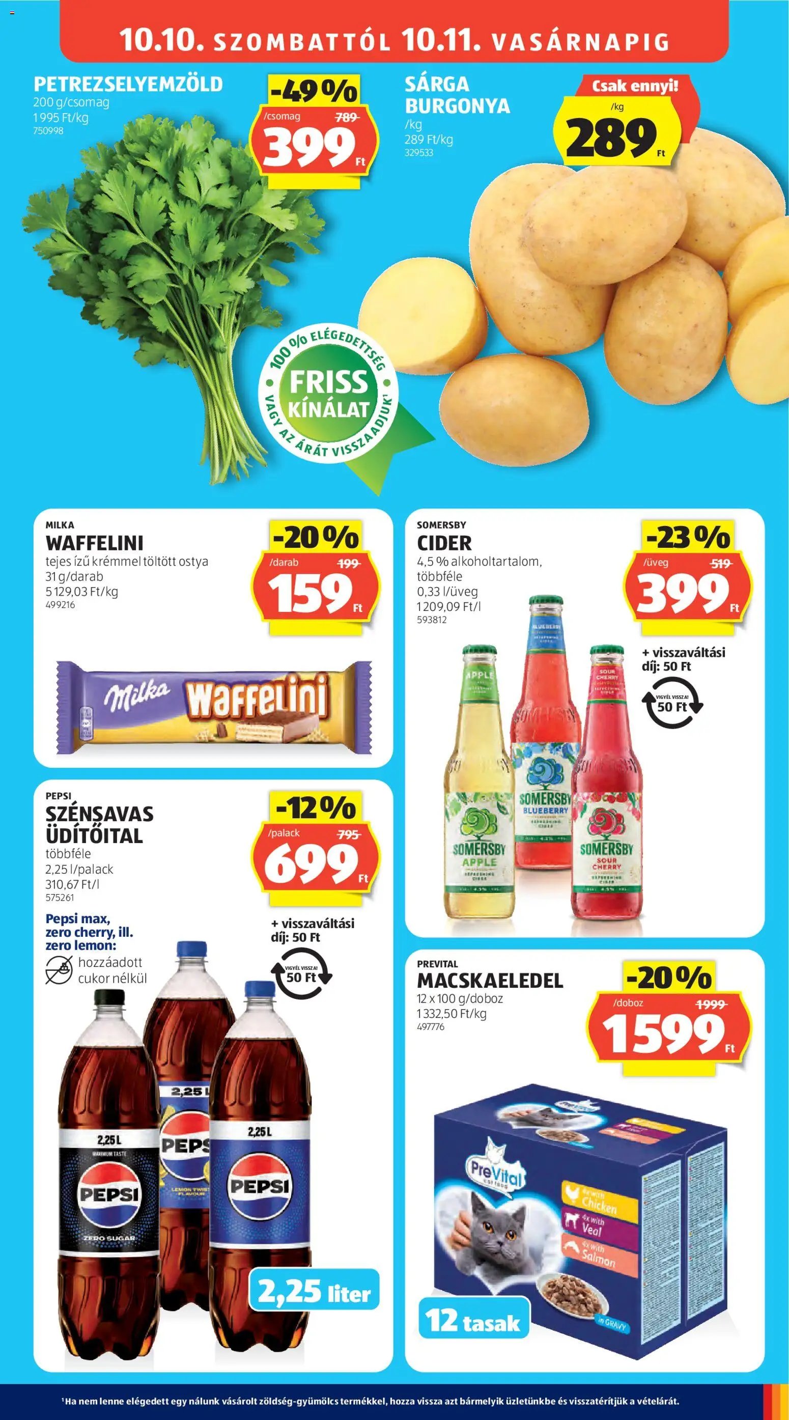 Aldi újság 2026.10.08. Aldi akciós újság