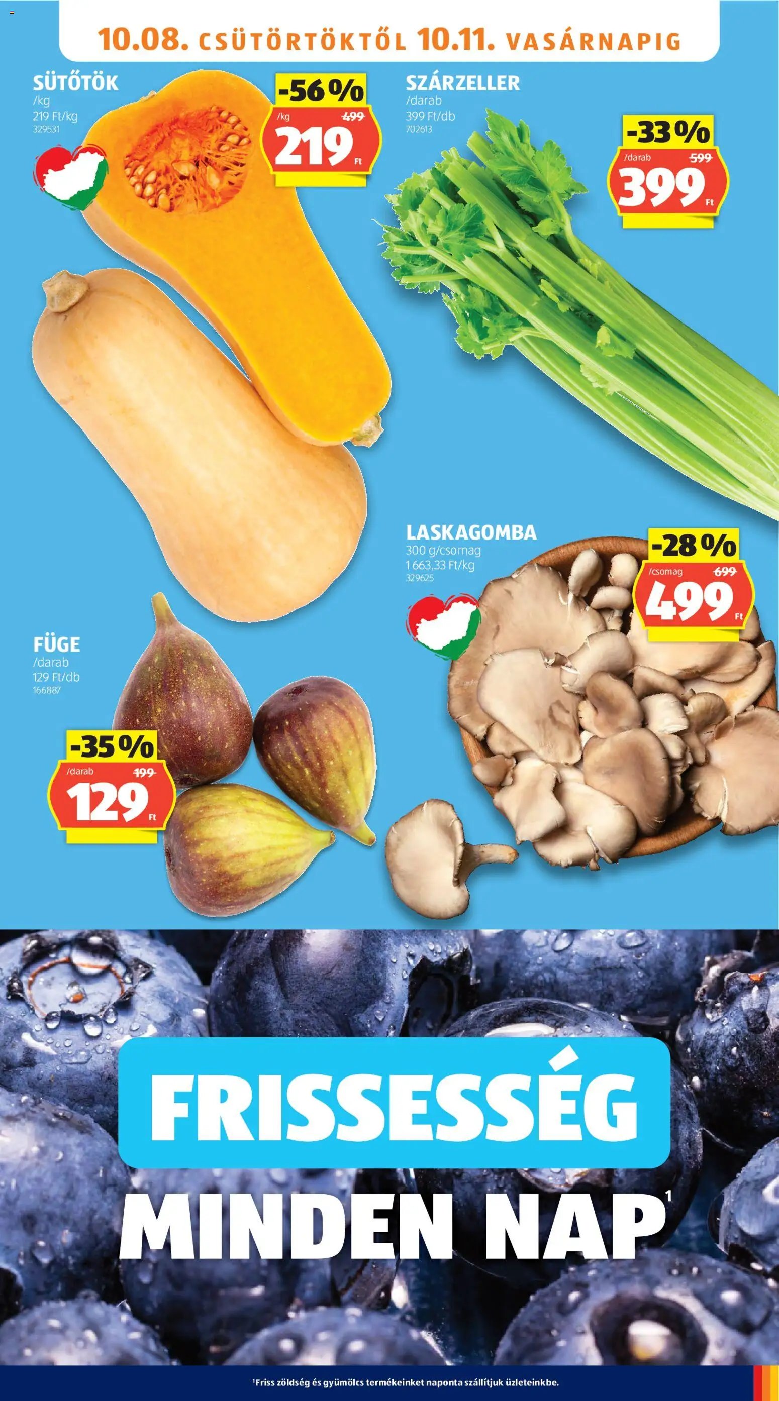 Aldi újság 2026.10.08. Aldi akciós újság