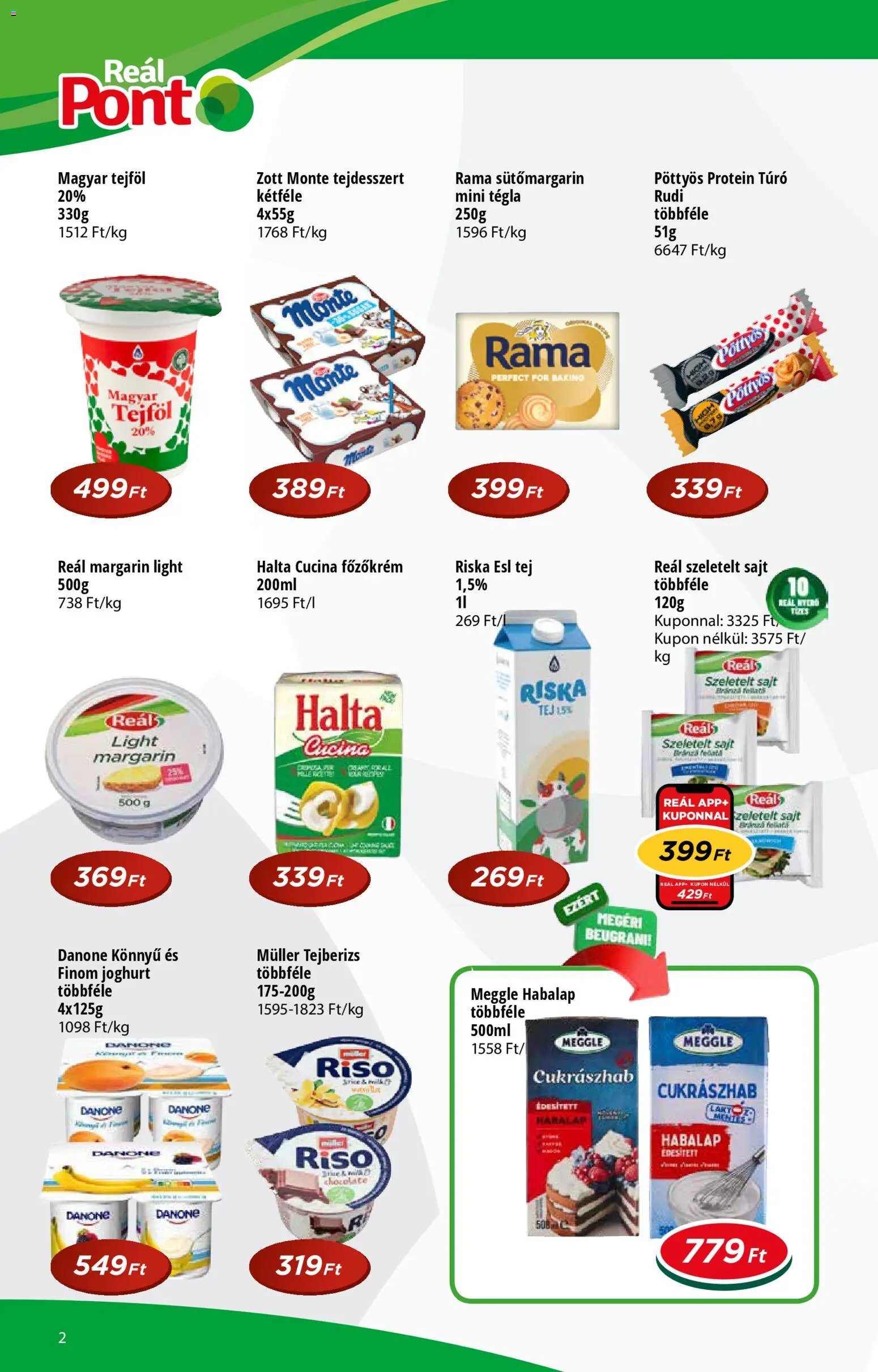 Reál újság 2026.04.01. Reál Pont akciós újság (2026-04-01 - 2026-04-12)