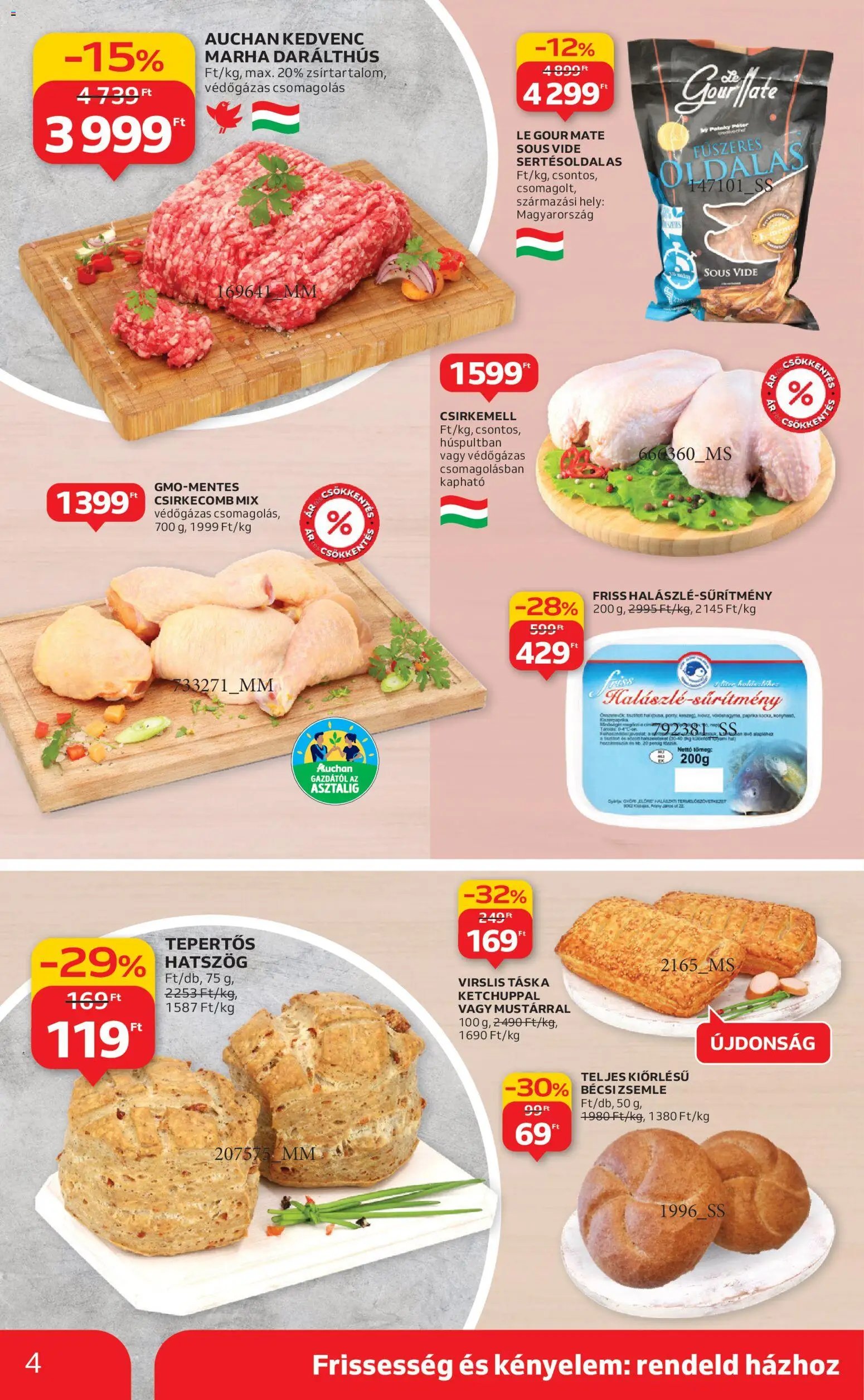 Auchan újság 2025.12.04. Szupermarket akciós újság (2025-12-04 - 2025-12-10)