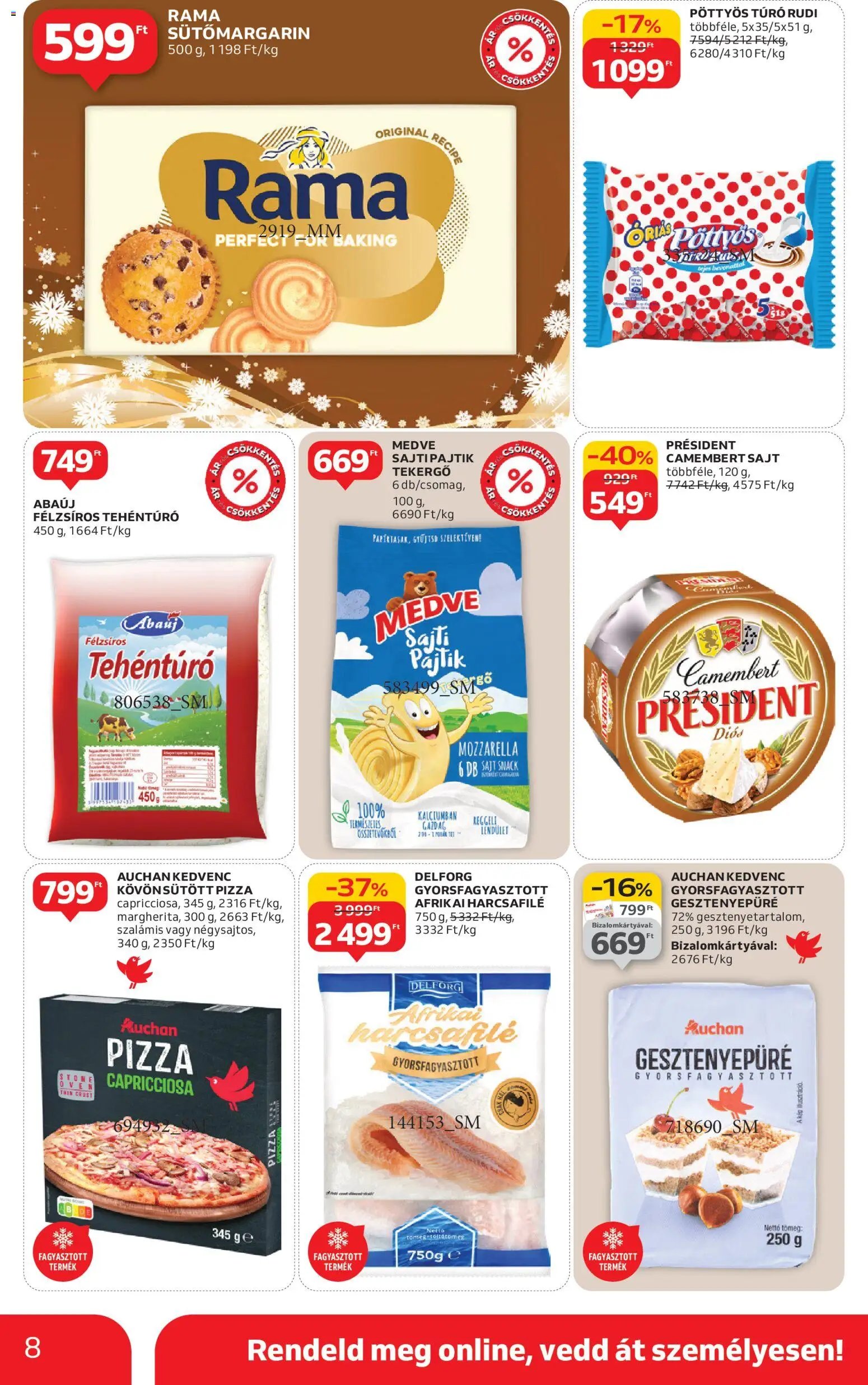 Auchan újság 2025.12.04. Szupermarket akciós újság (2025-12-04 - 2025-12-10)