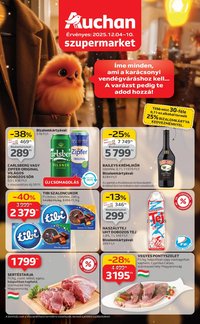 Auchan újság 2025.12.04. Szupermarket akciós újság (2025-12-04 - 2025-12-10)