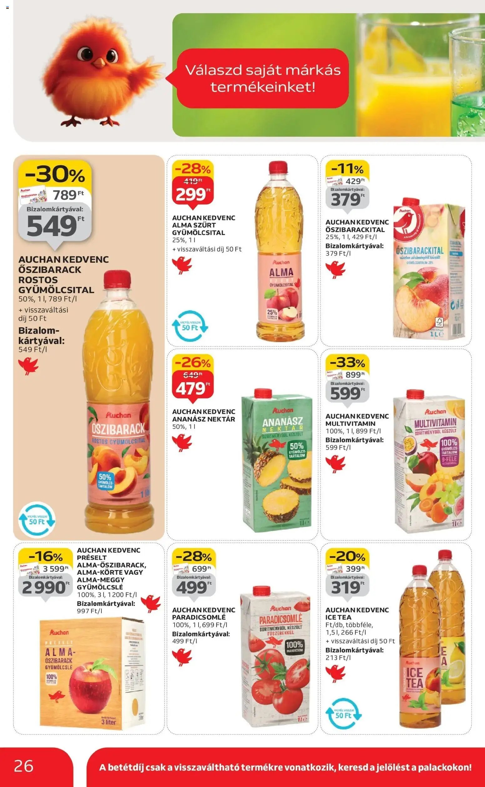 Auchan újság 2025.10.24. Székesfehérvár Akciós újság Auchan (2025-10-24 - 2025-10-29)