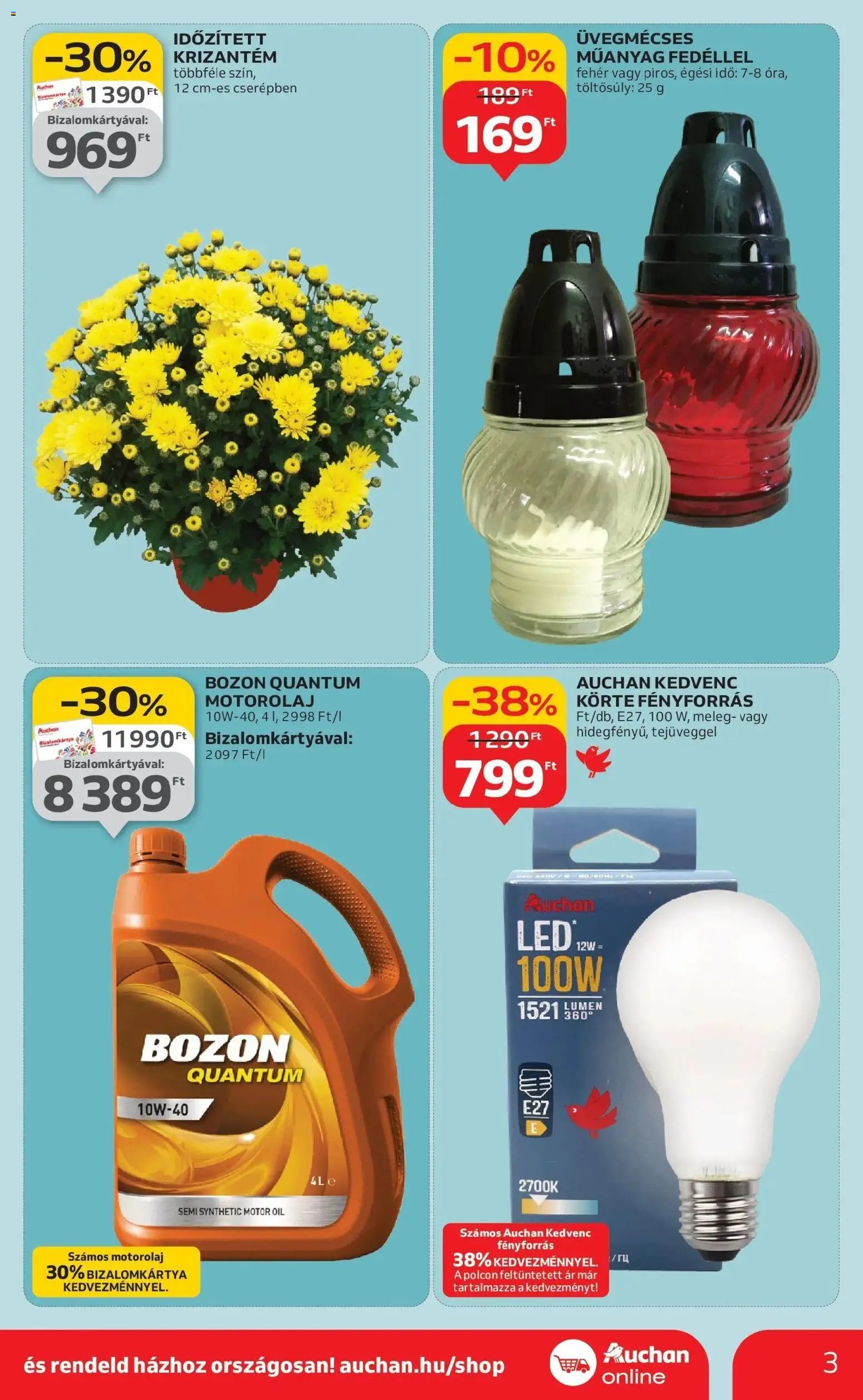 Auchan újság 2025.10.24. Székesfehérvár Akciós újság Auchan (2025-10-24 - 2025-10-29)