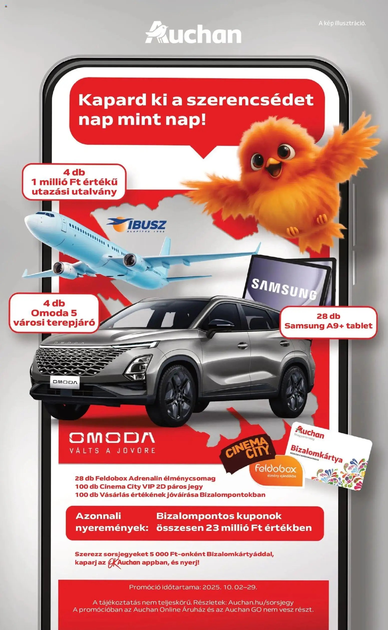 Auchan újság 2025.10.24. Székesfehérvár Akciós újság Auchan (2025-10-24 - 2025-10-29)