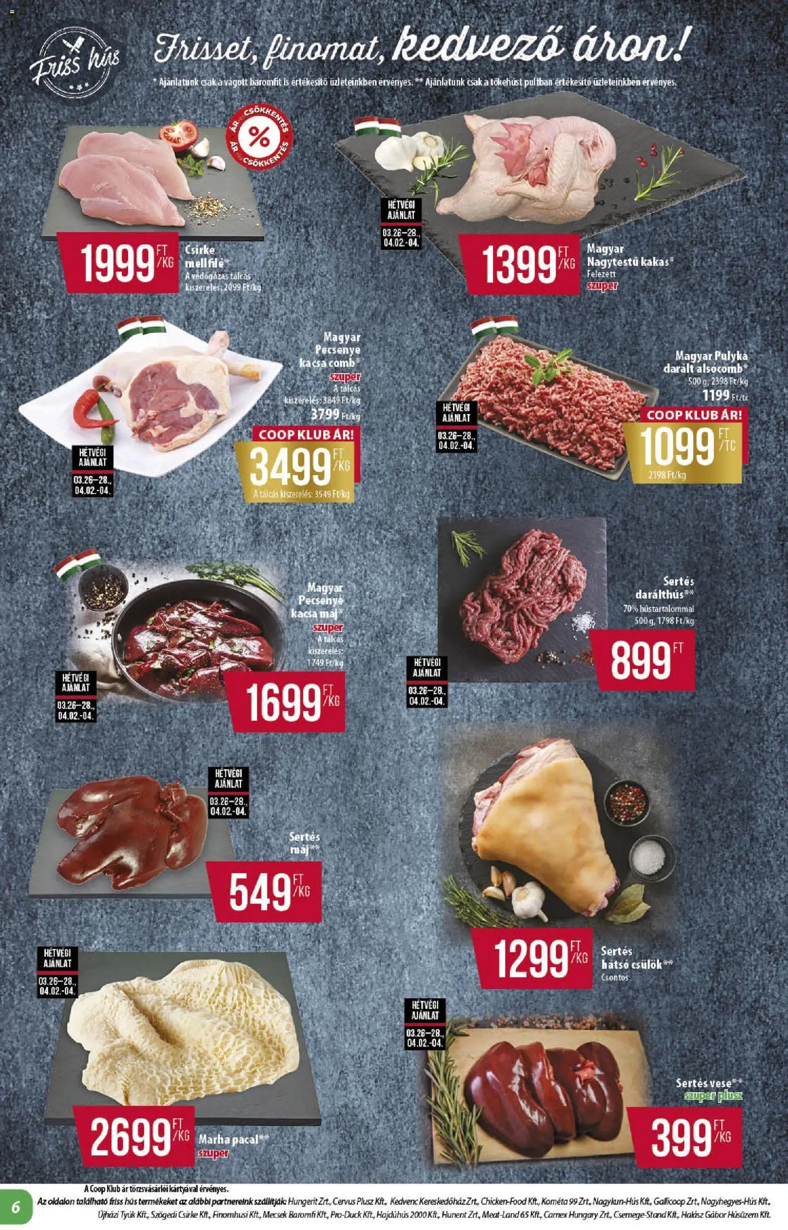 COOP újság 2026.03.26. COOP - Abc & szuper / Alföld Pro-Coop Zrt. (2026-03-26 - 2026-04-04)