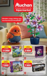 Auchan újság 2026.07.23. Auchan Lego ajánlatok