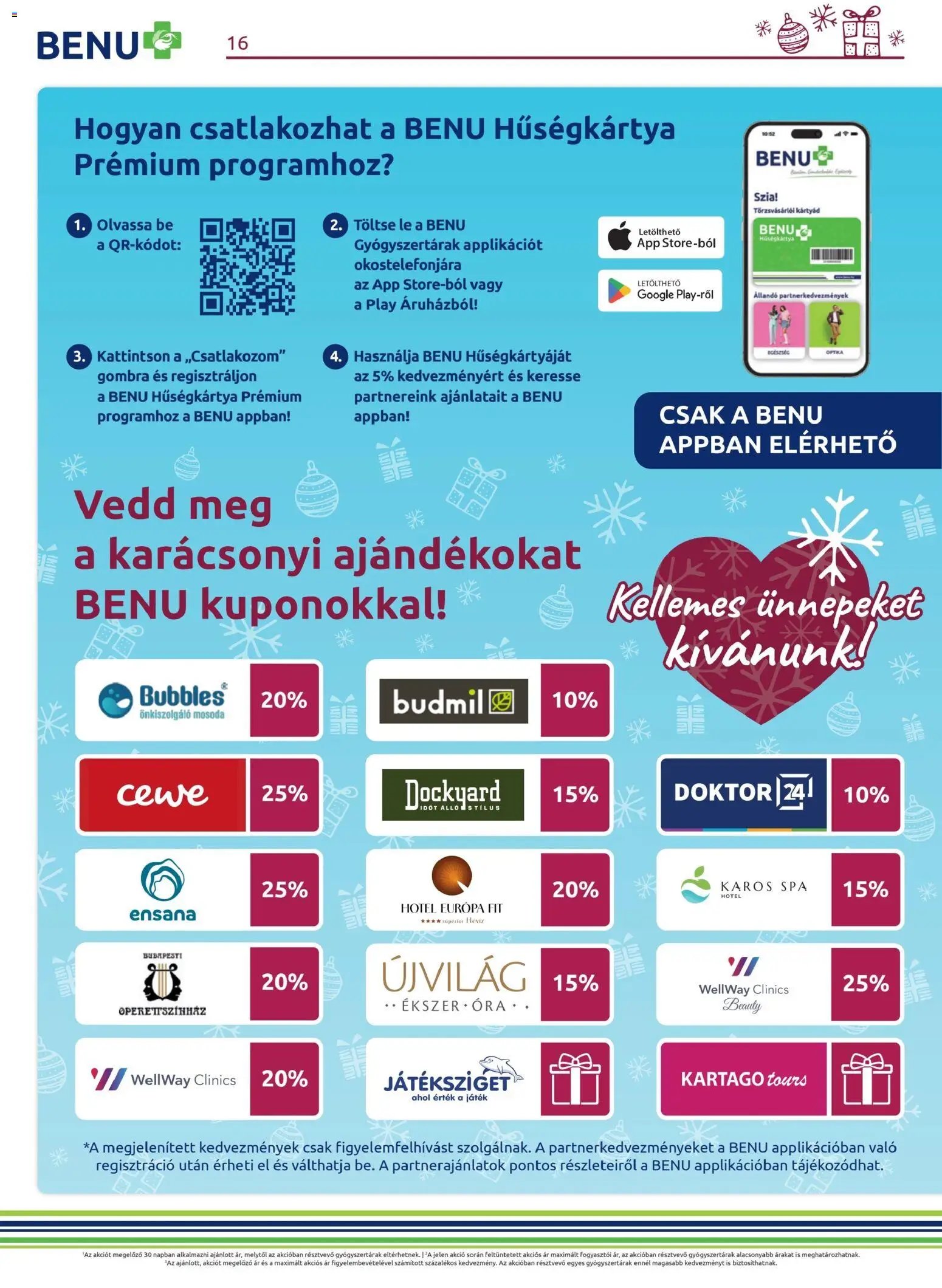 BENU Gyógyszertárak újság 2025.12.01. Akciós újság BENU Gyógyszertárak (2025-12-01 - 2025-12-31)