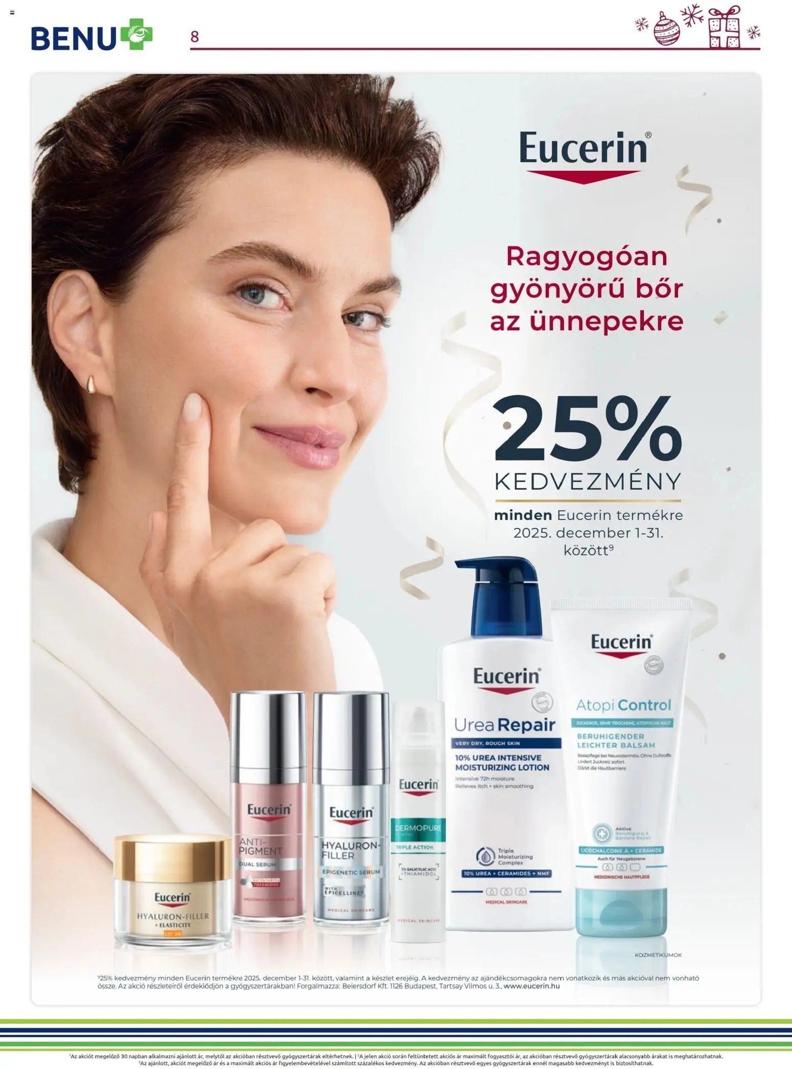 BENU Gyógyszertárak újság 2025.12.01. Akciós újság BENU Gyógyszertárak (2025-12-01 - 2025-12-31)