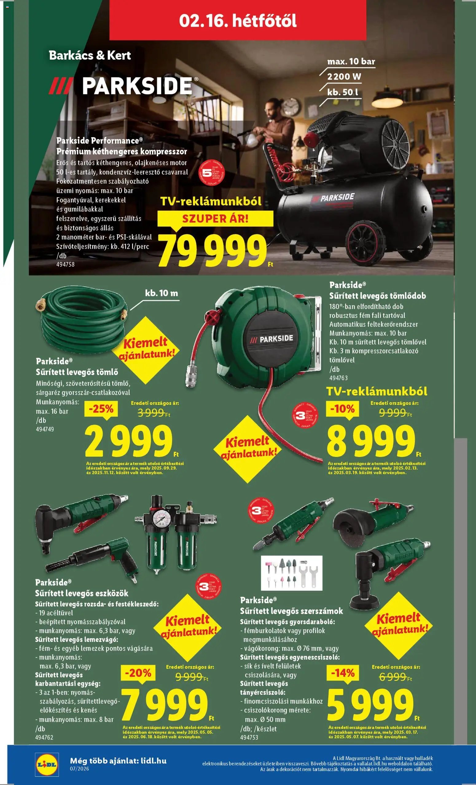 Lidl újság 2026.02.12. Nonfood kínálatunk (2026-02-12 - 2026-02-18)