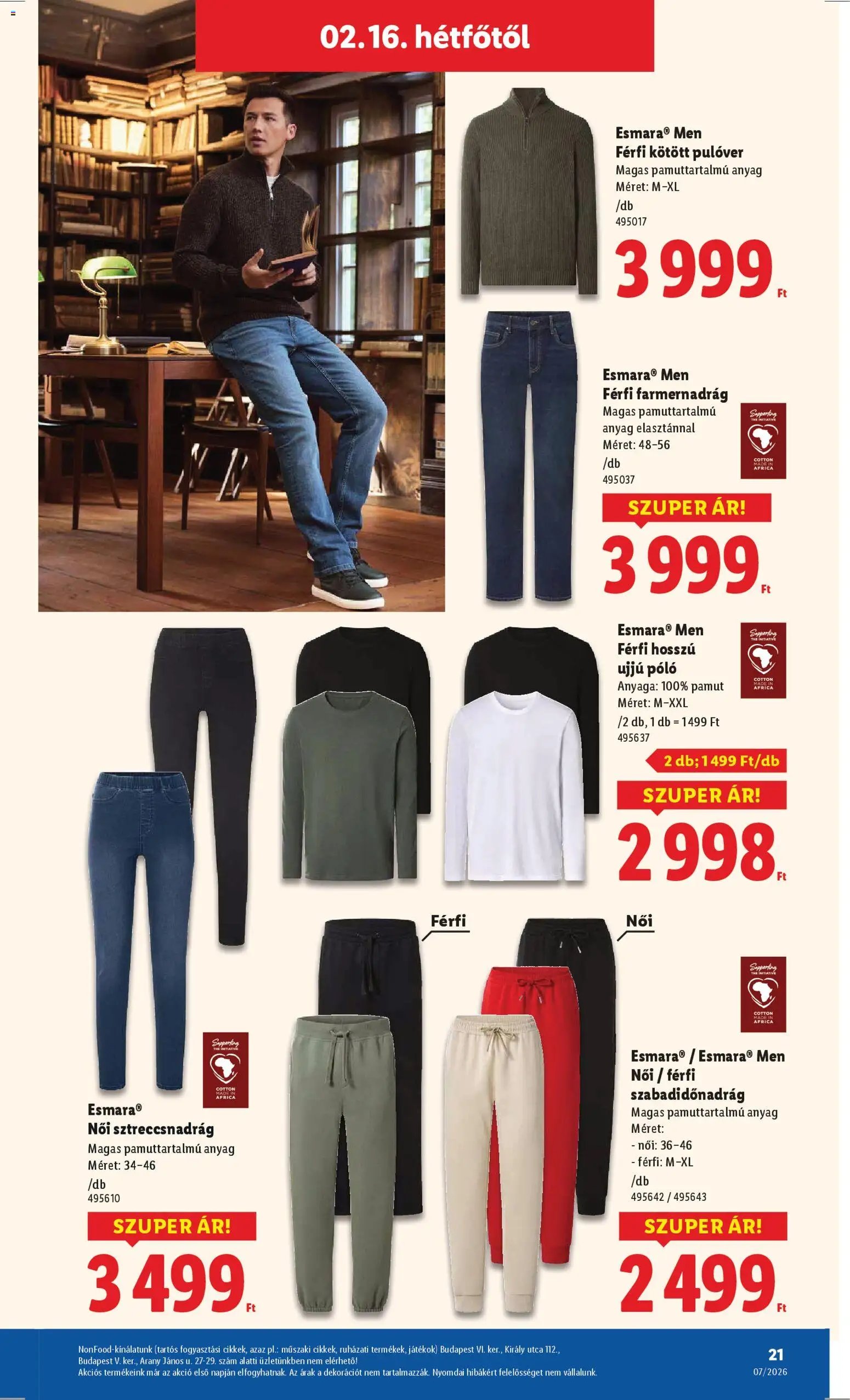 Lidl újság 2026.02.12. Nonfood kínálatunk (2026-02-12 - 2026-02-18)