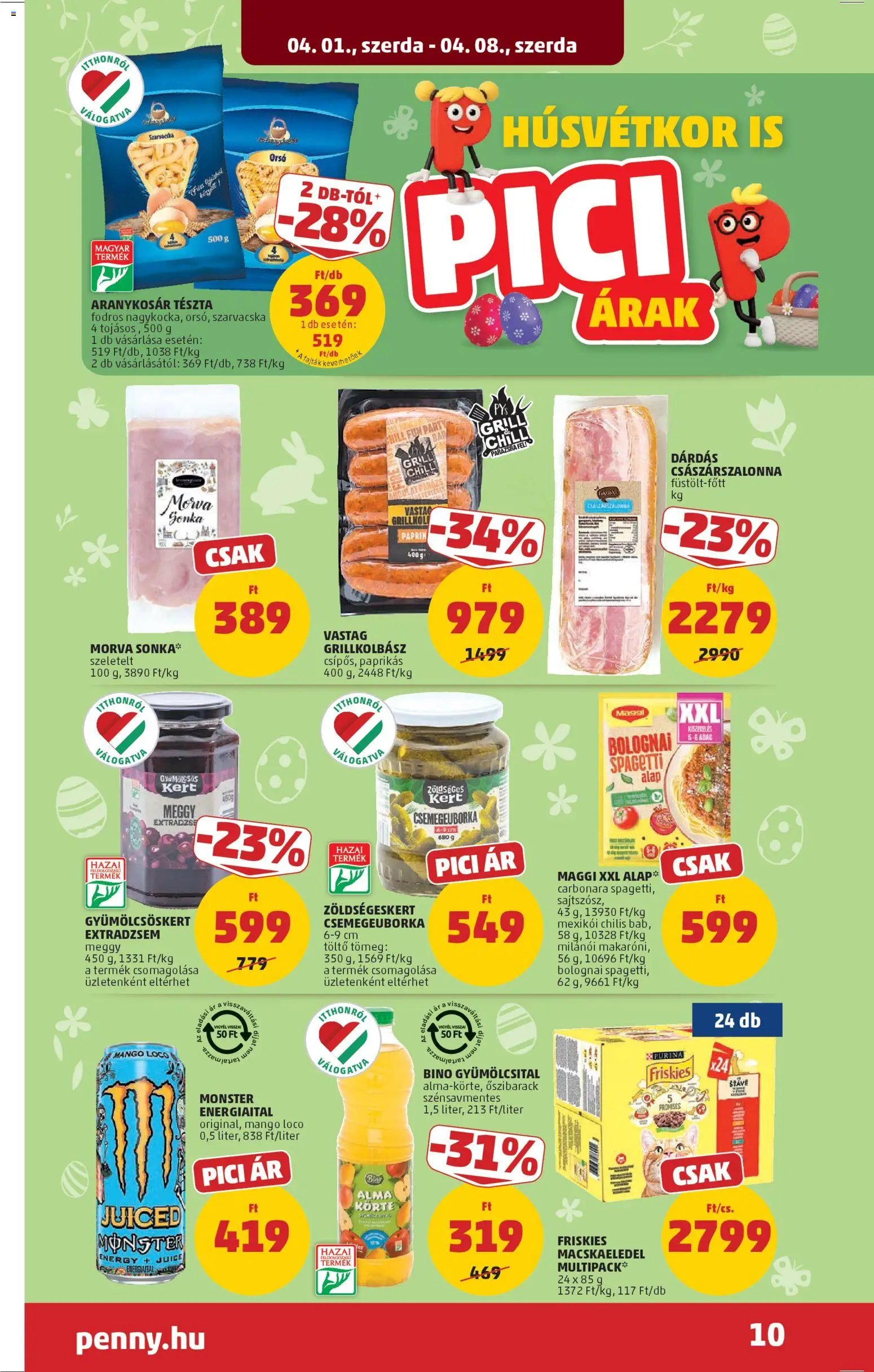 PENNY újság 2026.04.01. PENNY akciós újság (2026-04-01 - 2026-04-08)