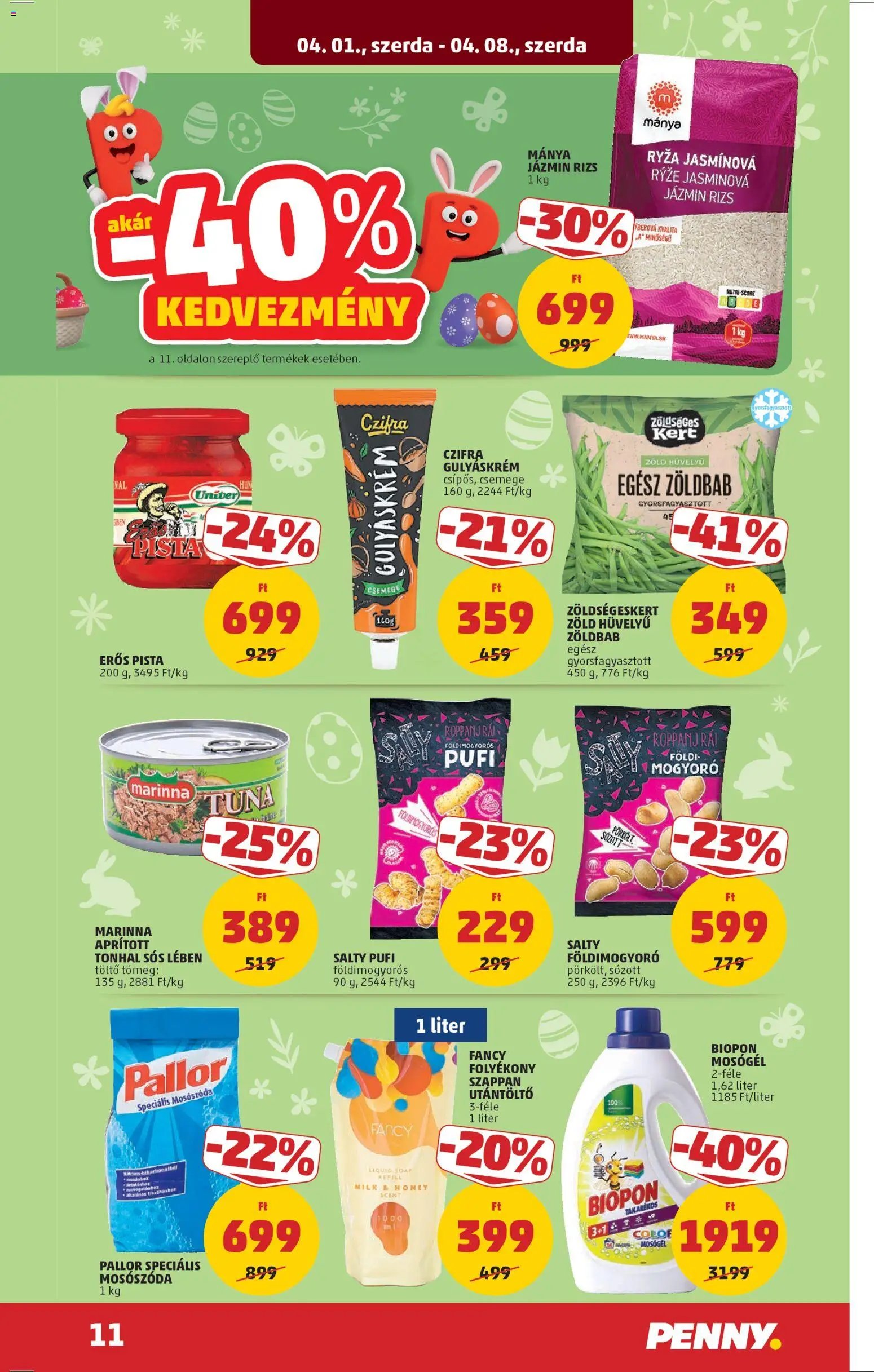 PENNY újság 2026.04.01. PENNY akciós újság (2026-04-01 - 2026-04-08)