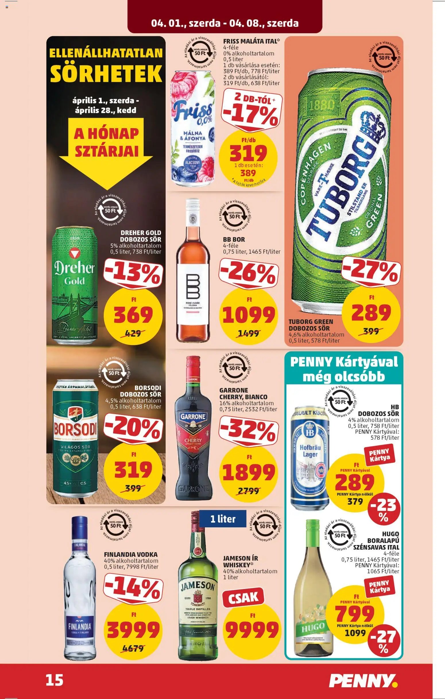PENNY újság 2026.04.01. PENNY akciós újság (2026-04-01 - 2026-04-08)