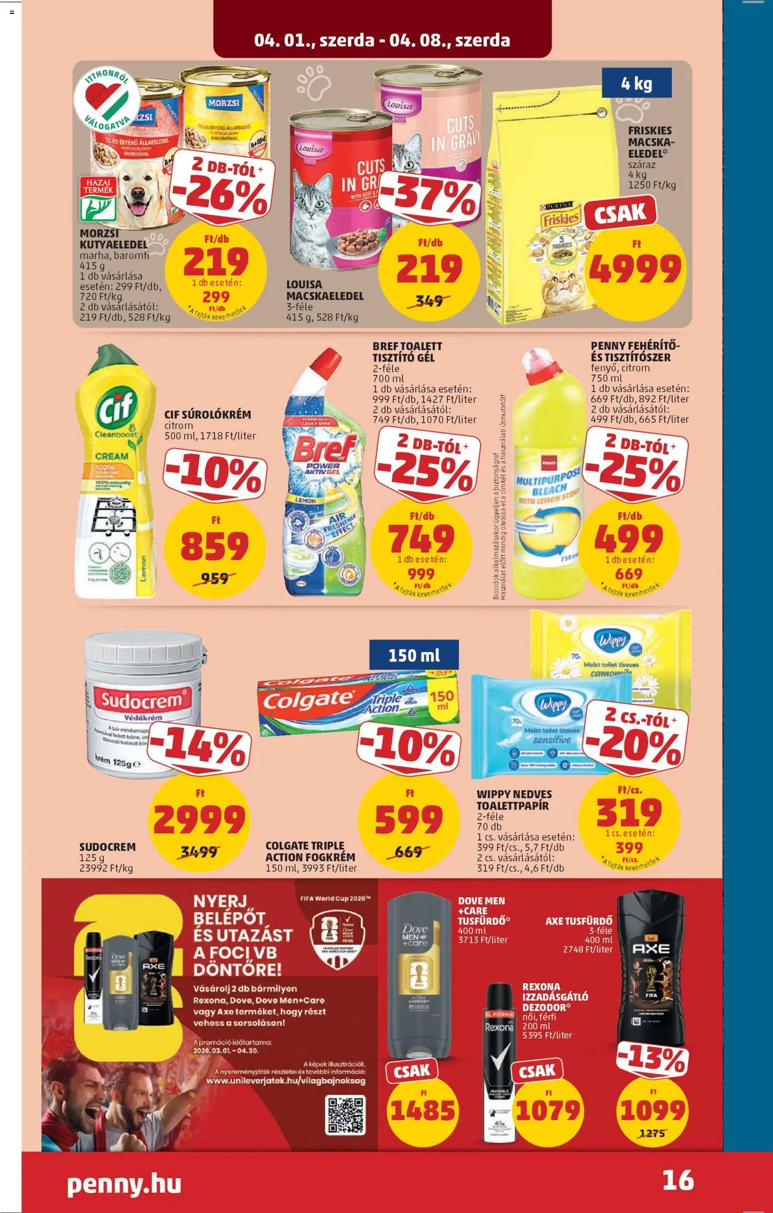 PENNY újság 2026.04.01. PENNY akciós újság (2026-04-01 - 2026-04-08)