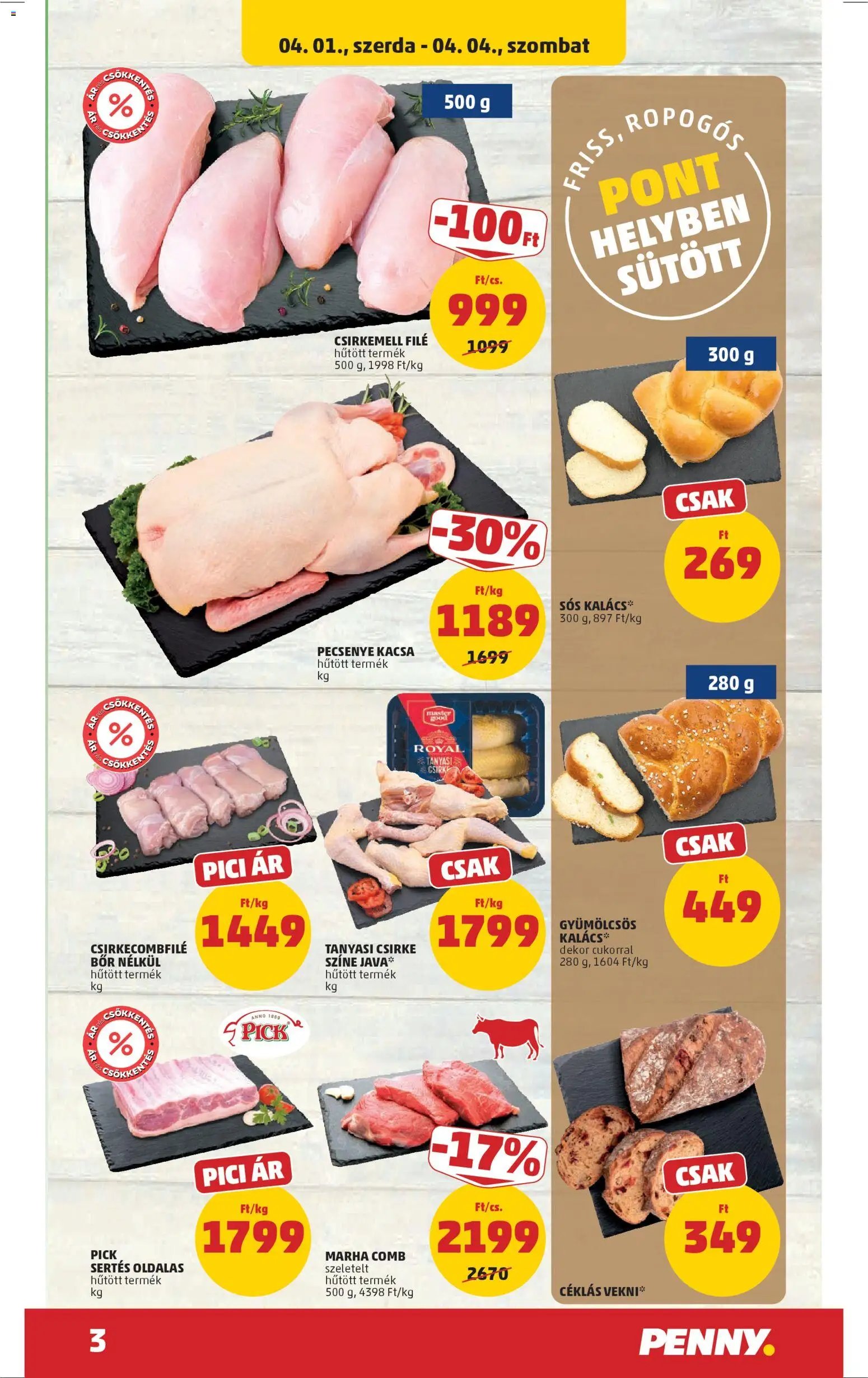 PENNY újság 2026.04.01. PENNY akciós újság (2026-04-01 - 2026-04-08)