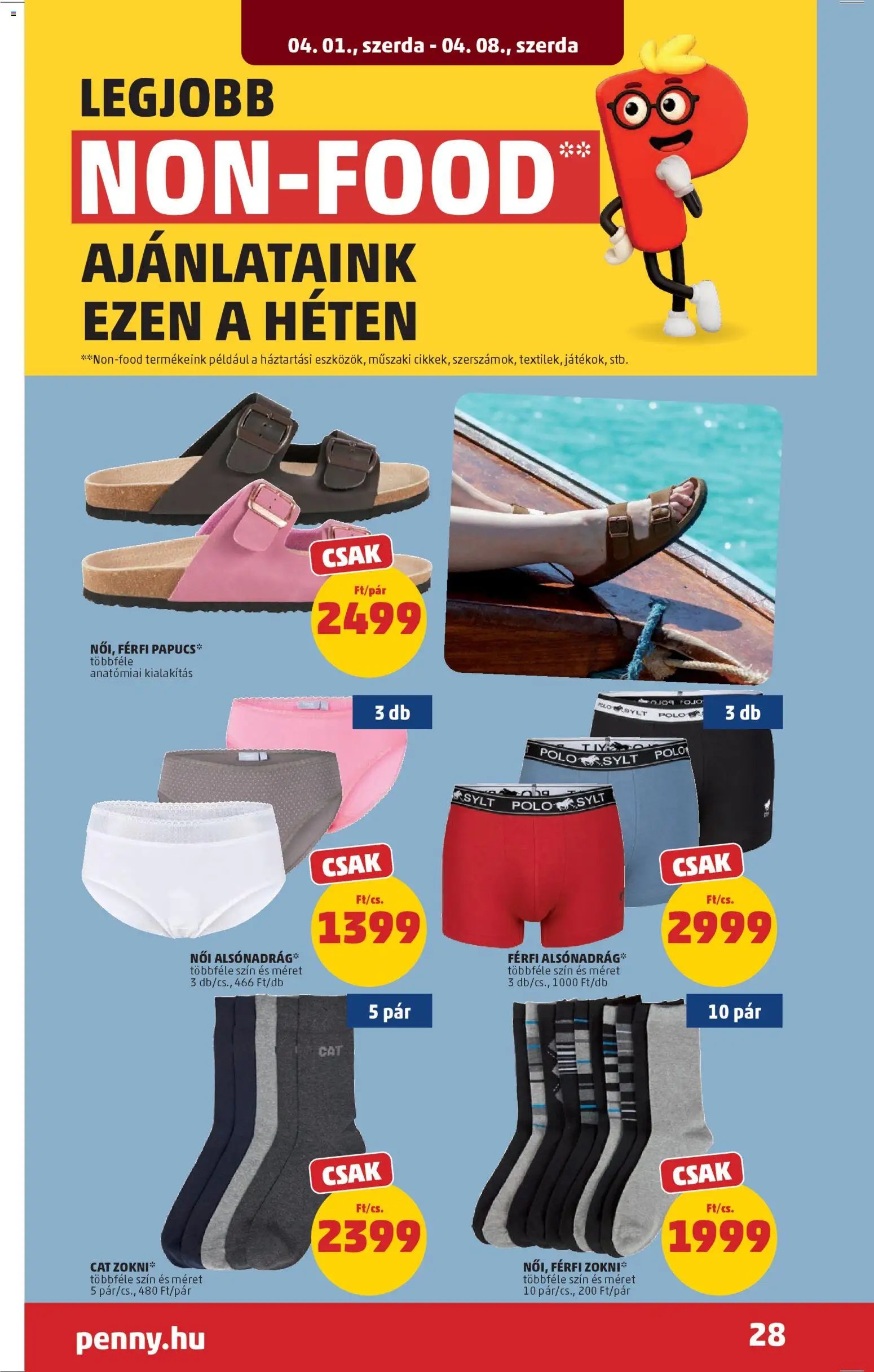 PENNY újság 2026.04.01. PENNY akciós újság (2026-04-01 - 2026-04-08)