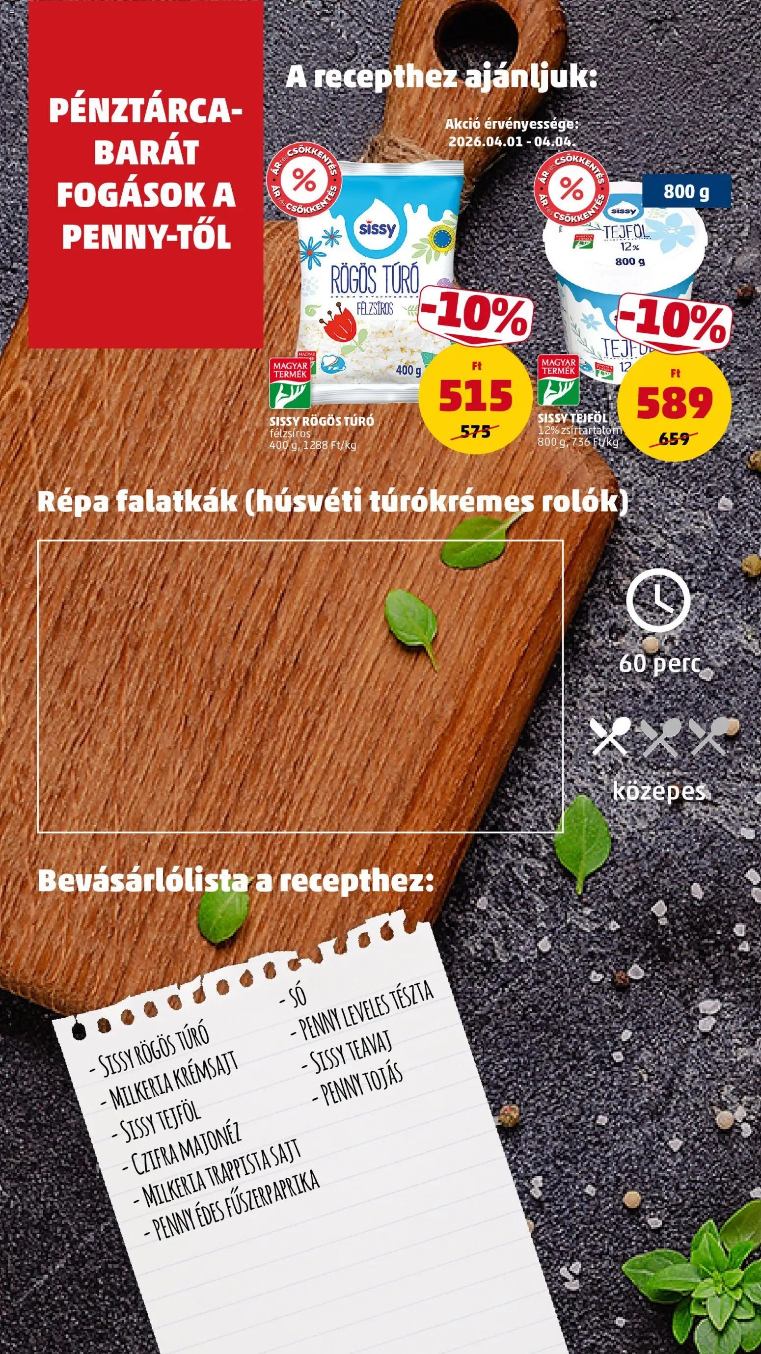 PENNY újság 2026.04.01. PENNY akciós újság (2026-04-01 - 2026-04-08)