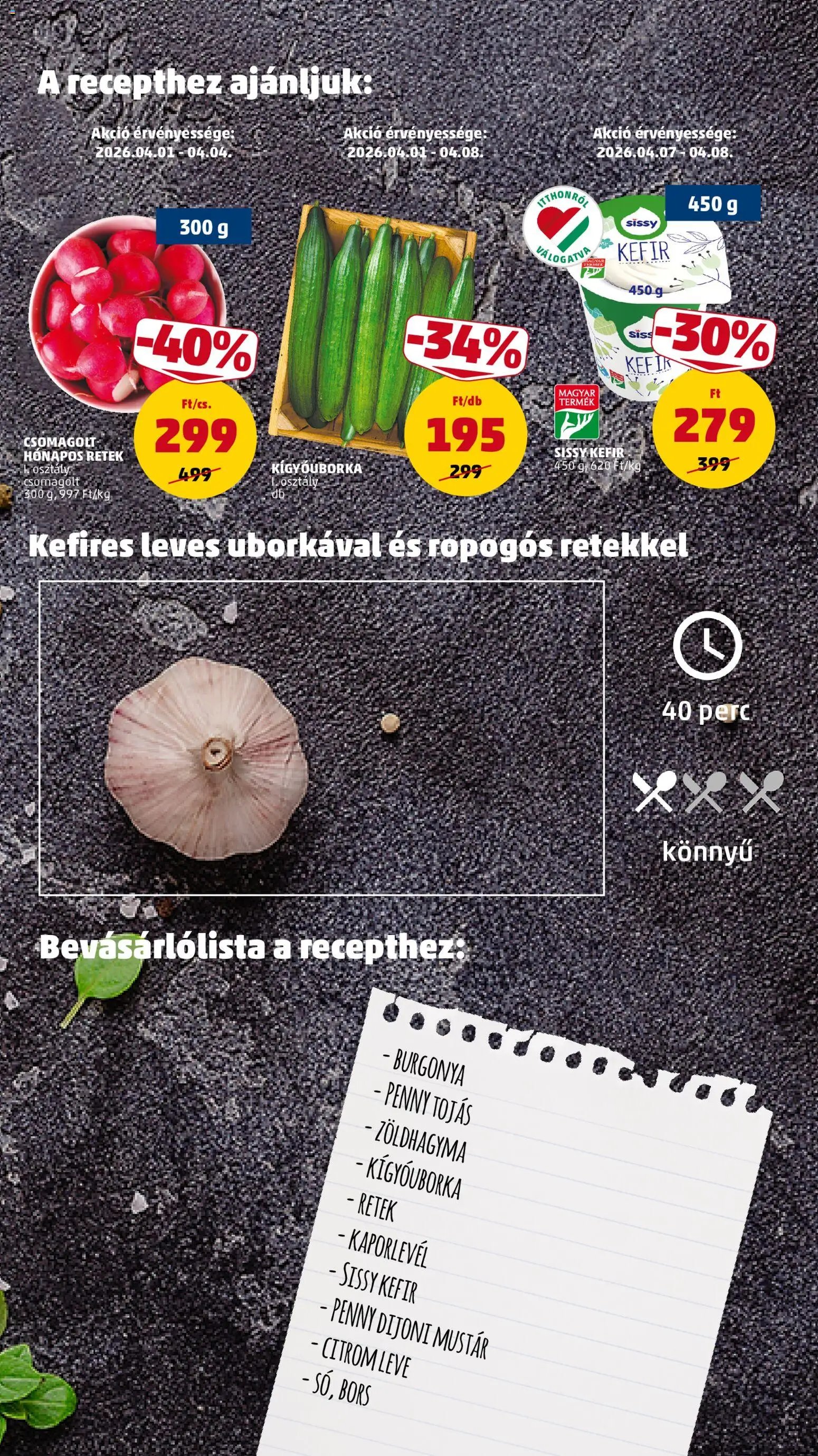 PENNY újság 2026.04.01. PENNY akciós újság (2026-04-01 - 2026-04-08)