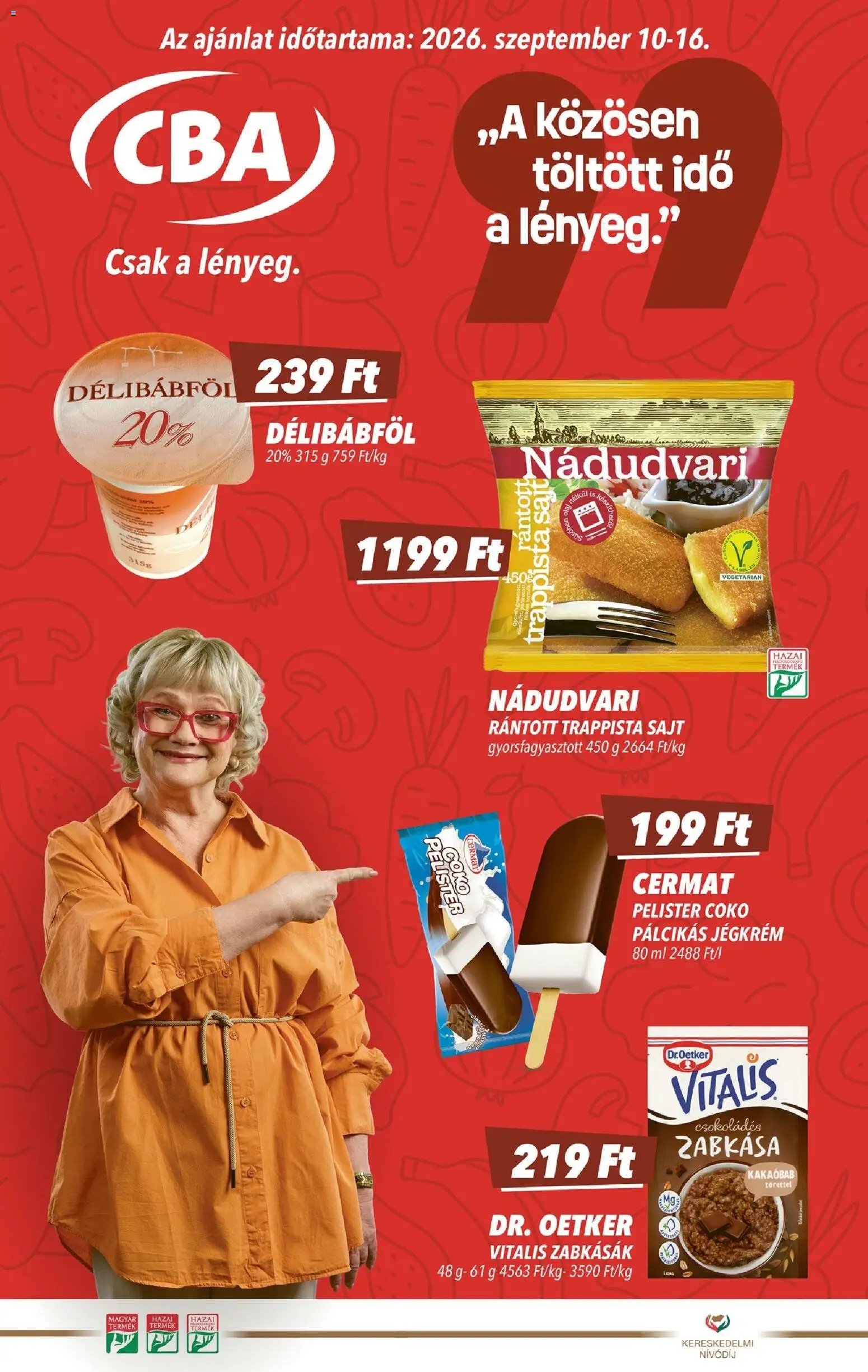 CBA újság 2026.09.10. CBA akciós újság