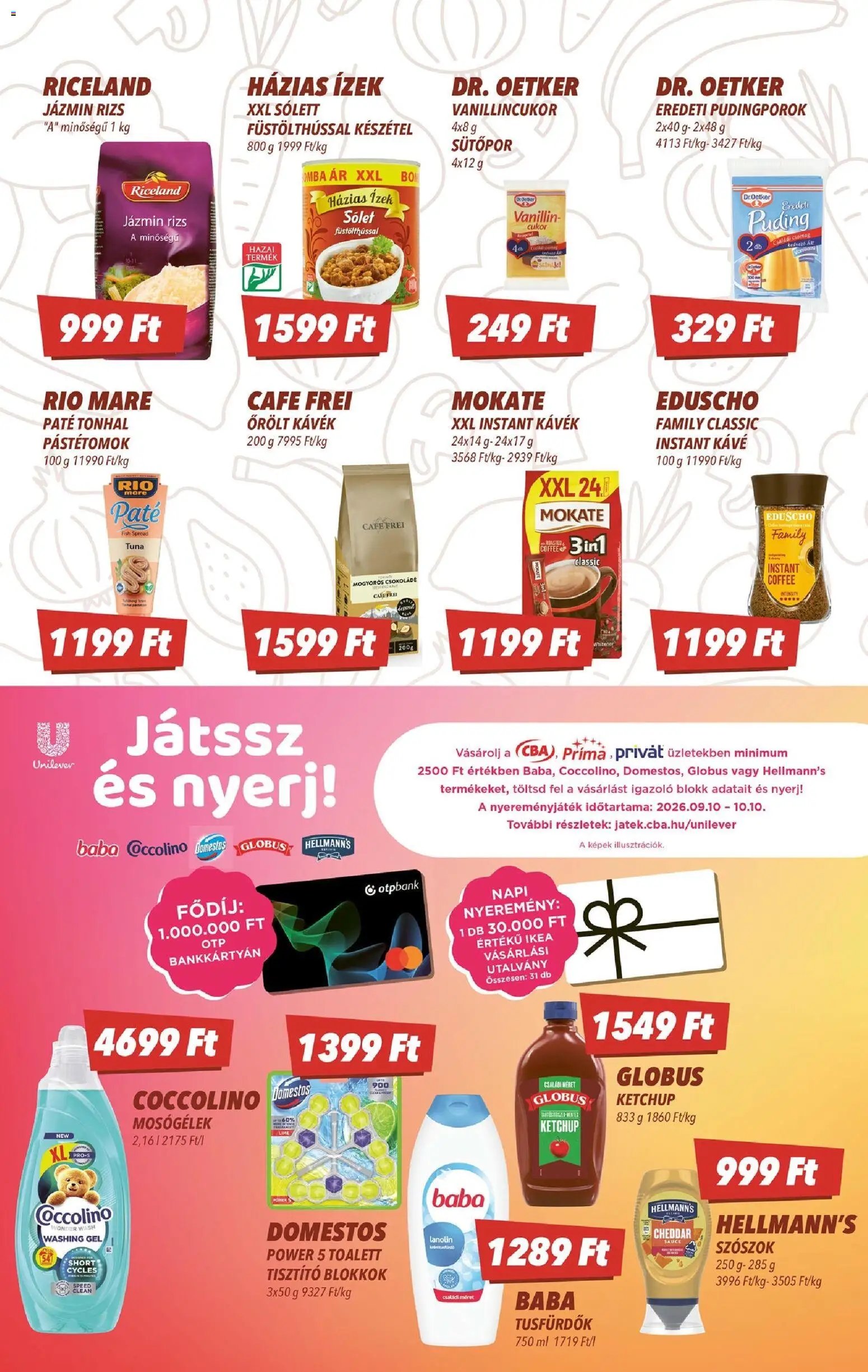 CBA újság 2026.09.10. CBA akciós újság