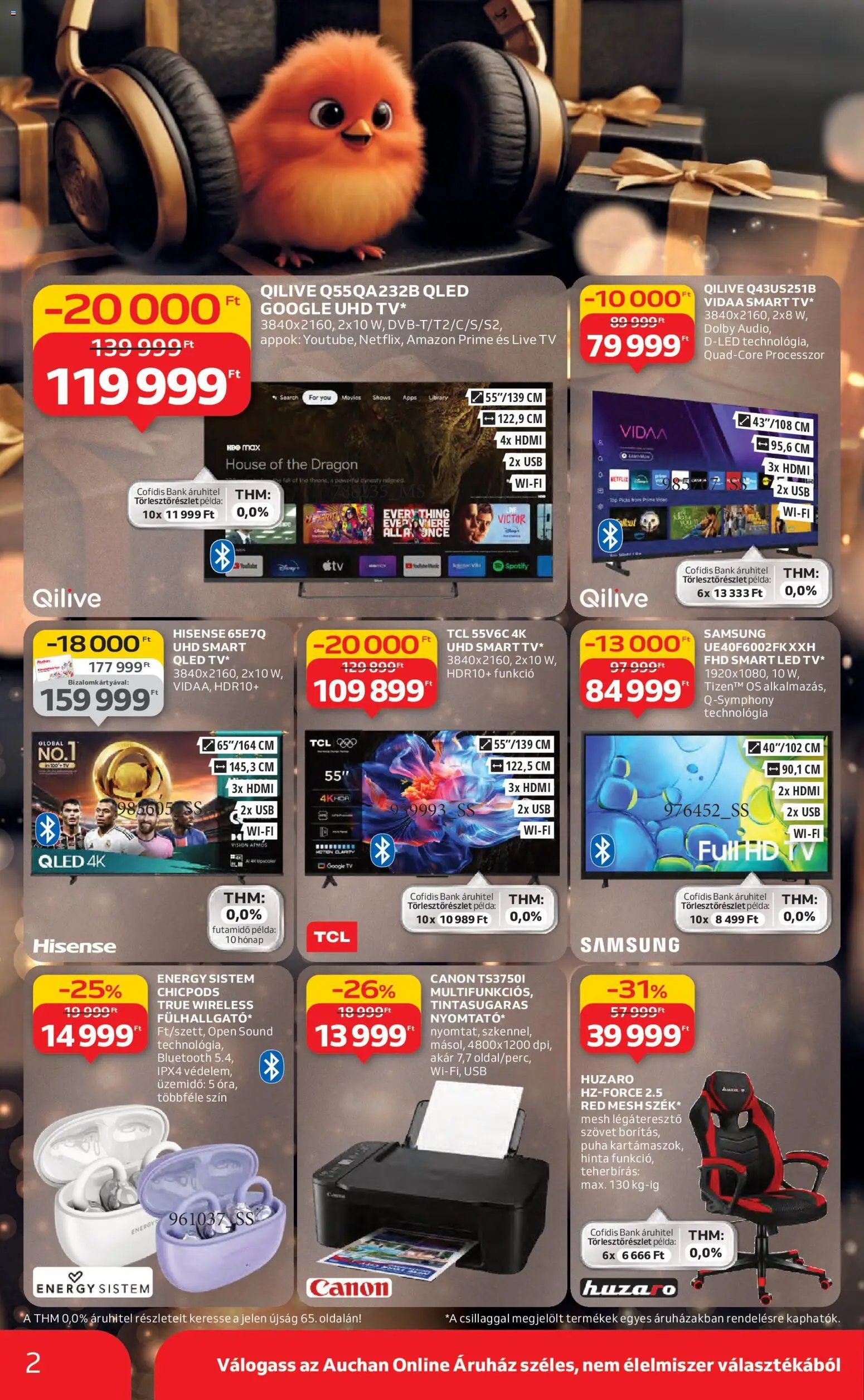 Auchan újság 2025.11.13. Black Friday - Hipermarket (2025-11-13 - 2025-11-19)