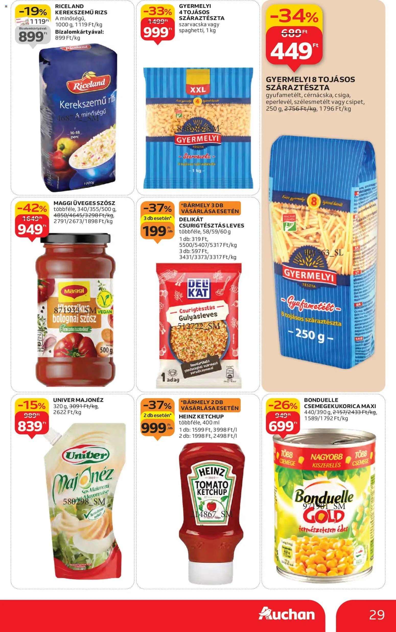 Auchan újság 2025.11.13. Black Friday - Hipermarket (2025-11-13 - 2025-11-19)