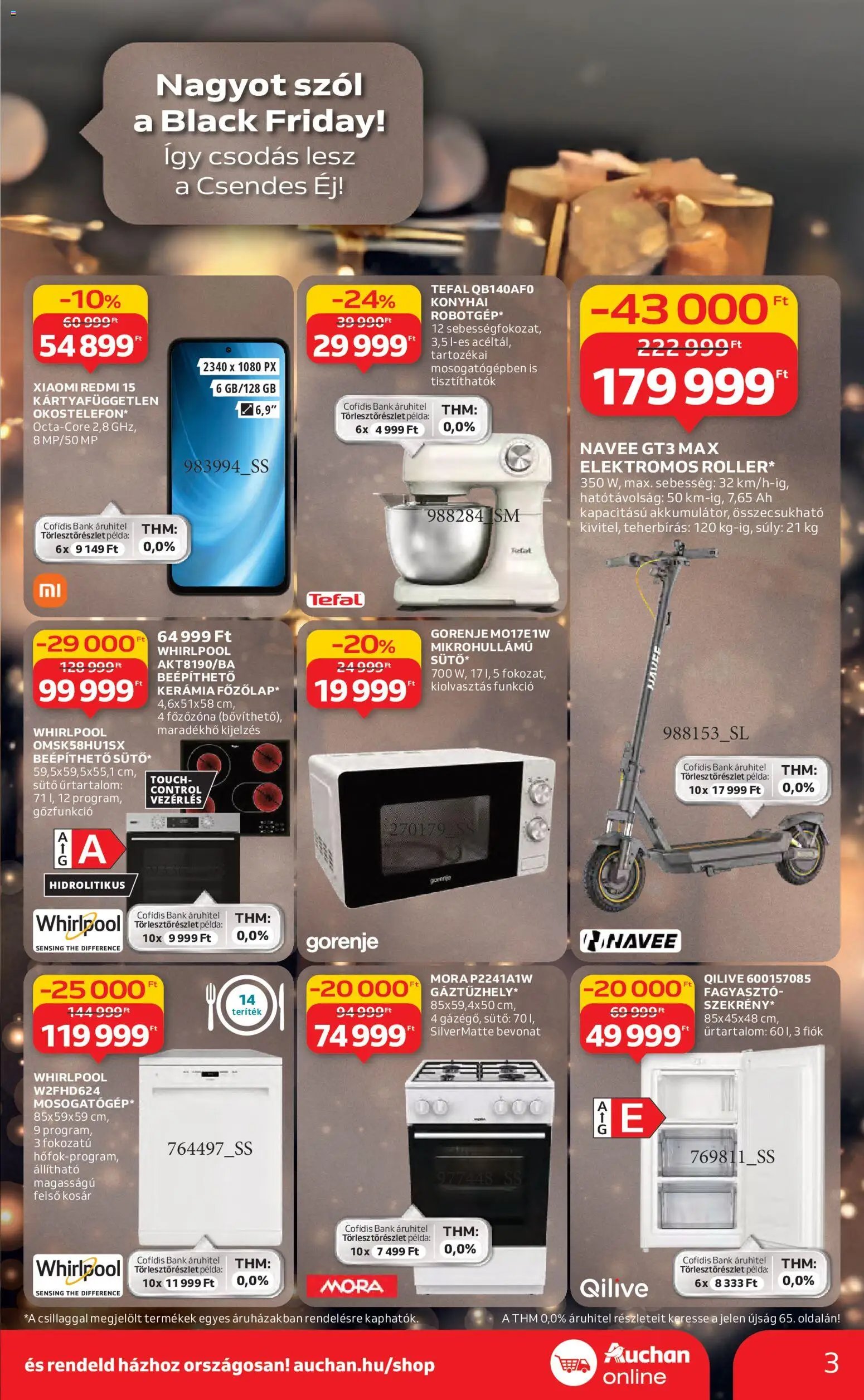 Auchan újság 2025.11.13. Black Friday - Hipermarket (2025-11-13 - 2025-11-19)