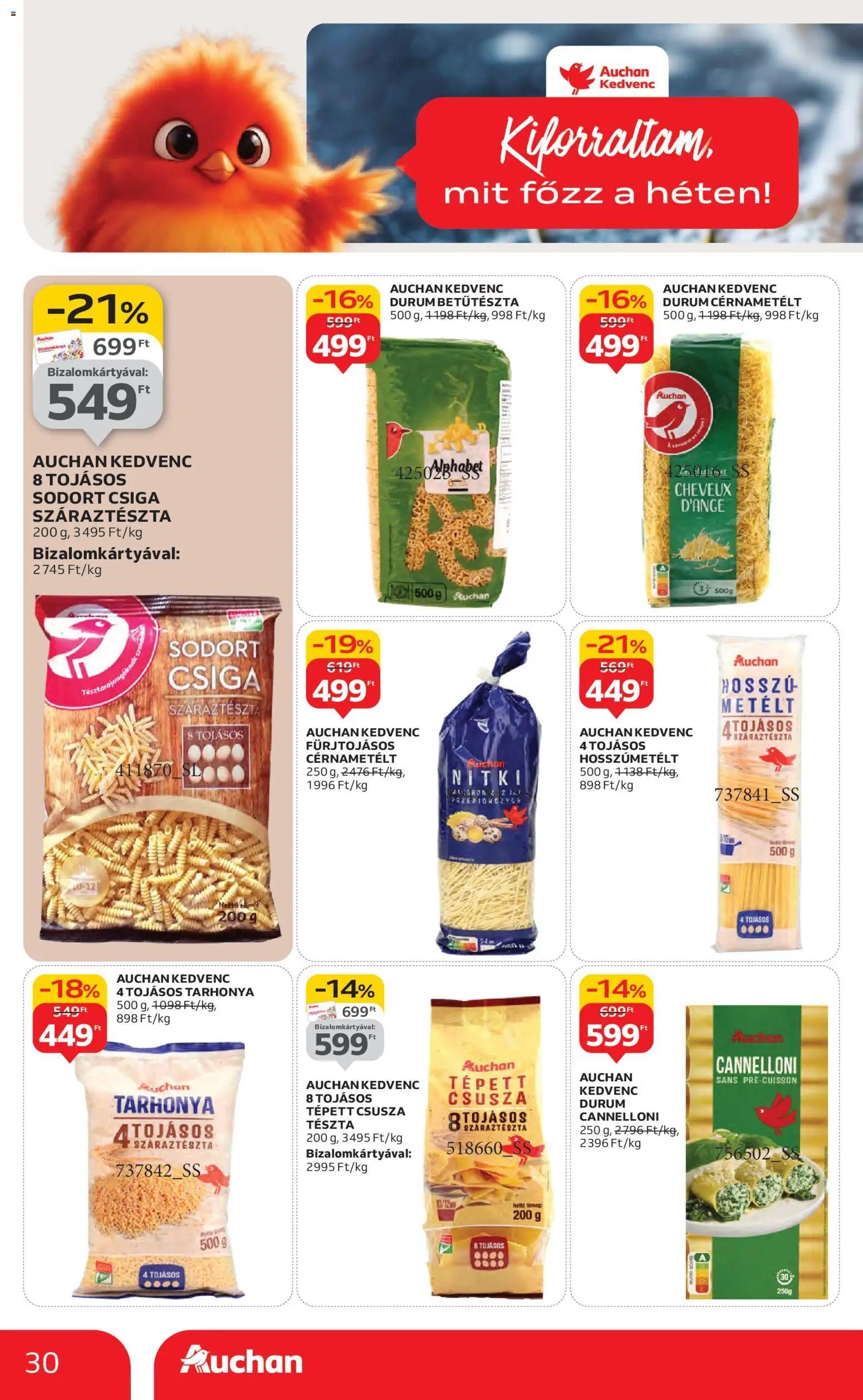 Auchan újság 2025.11.13. Black Friday - Hipermarket (2025-11-13 - 2025-11-19)