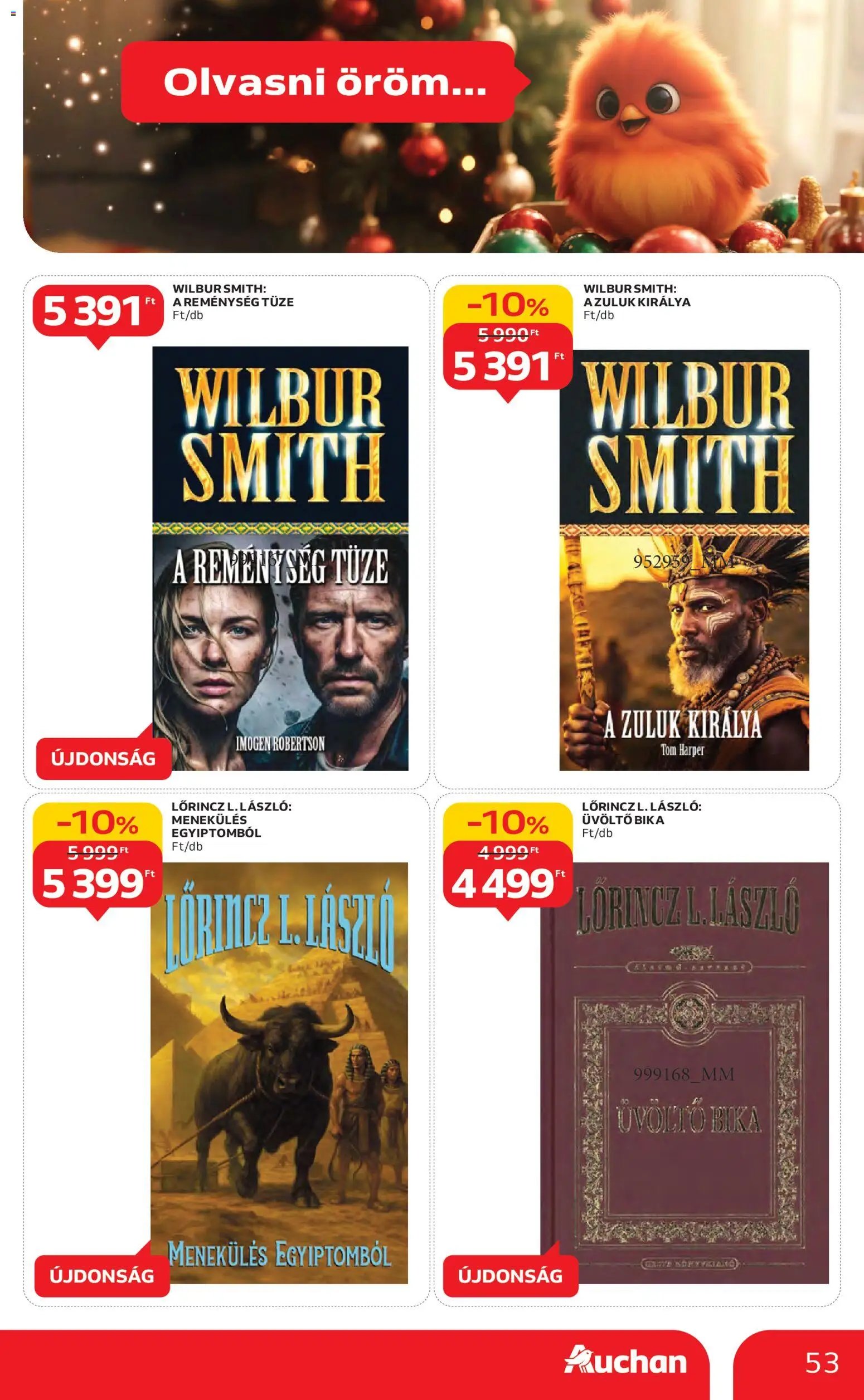 Auchan újság 2025.11.13. Black Friday - Hipermarket (2025-11-13 - 2025-11-19)