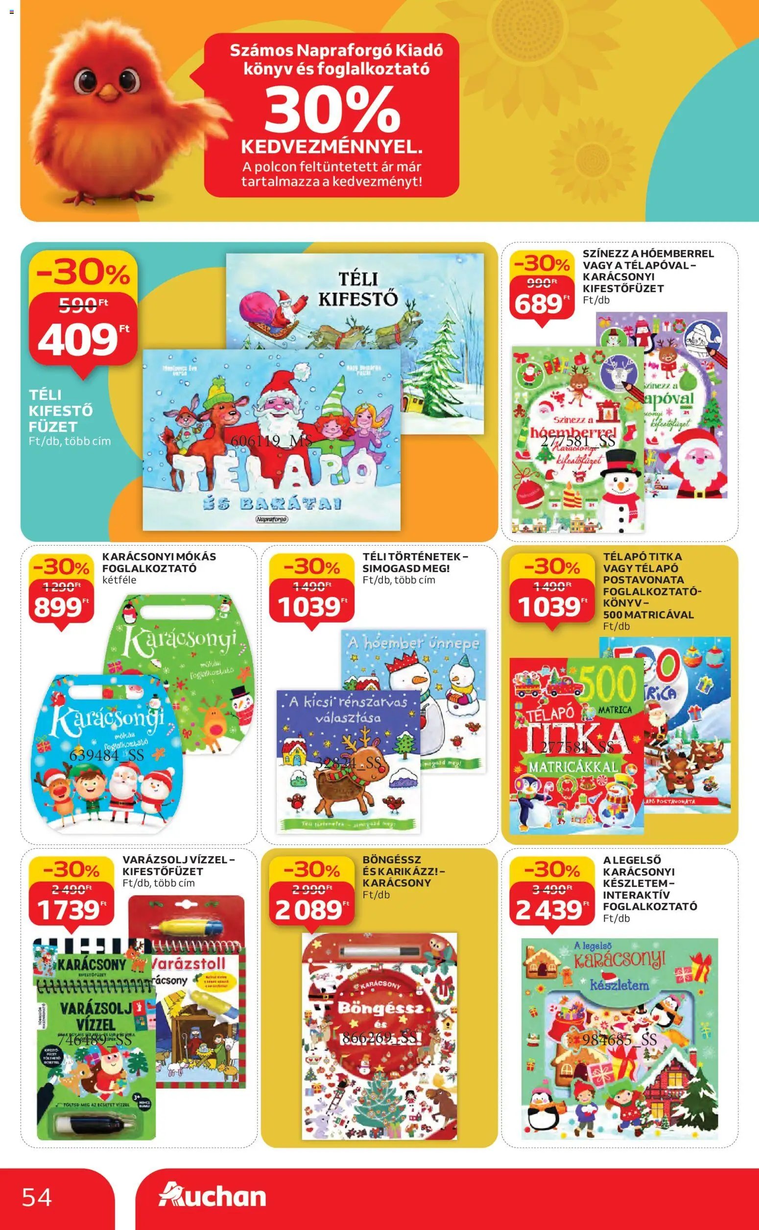 Auchan újság 2025.11.13. Black Friday - Hipermarket (2025-11-13 - 2025-11-19)