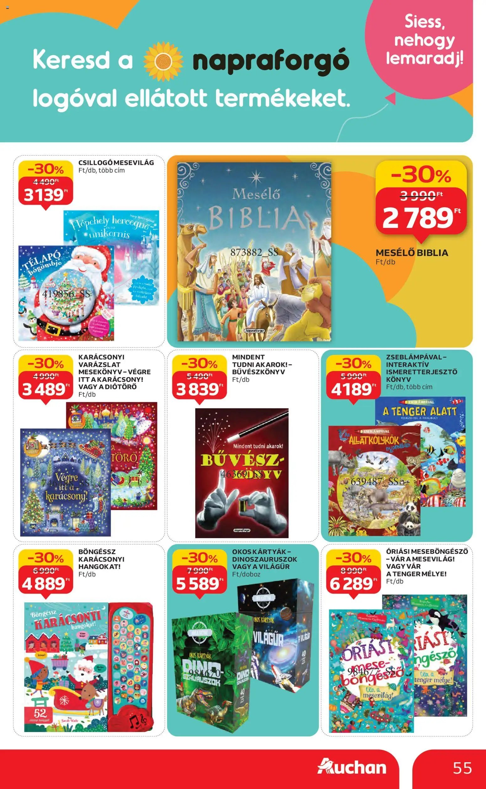 Auchan újság 2025.11.13. Black Friday - Hipermarket (2025-11-13 - 2025-11-19)