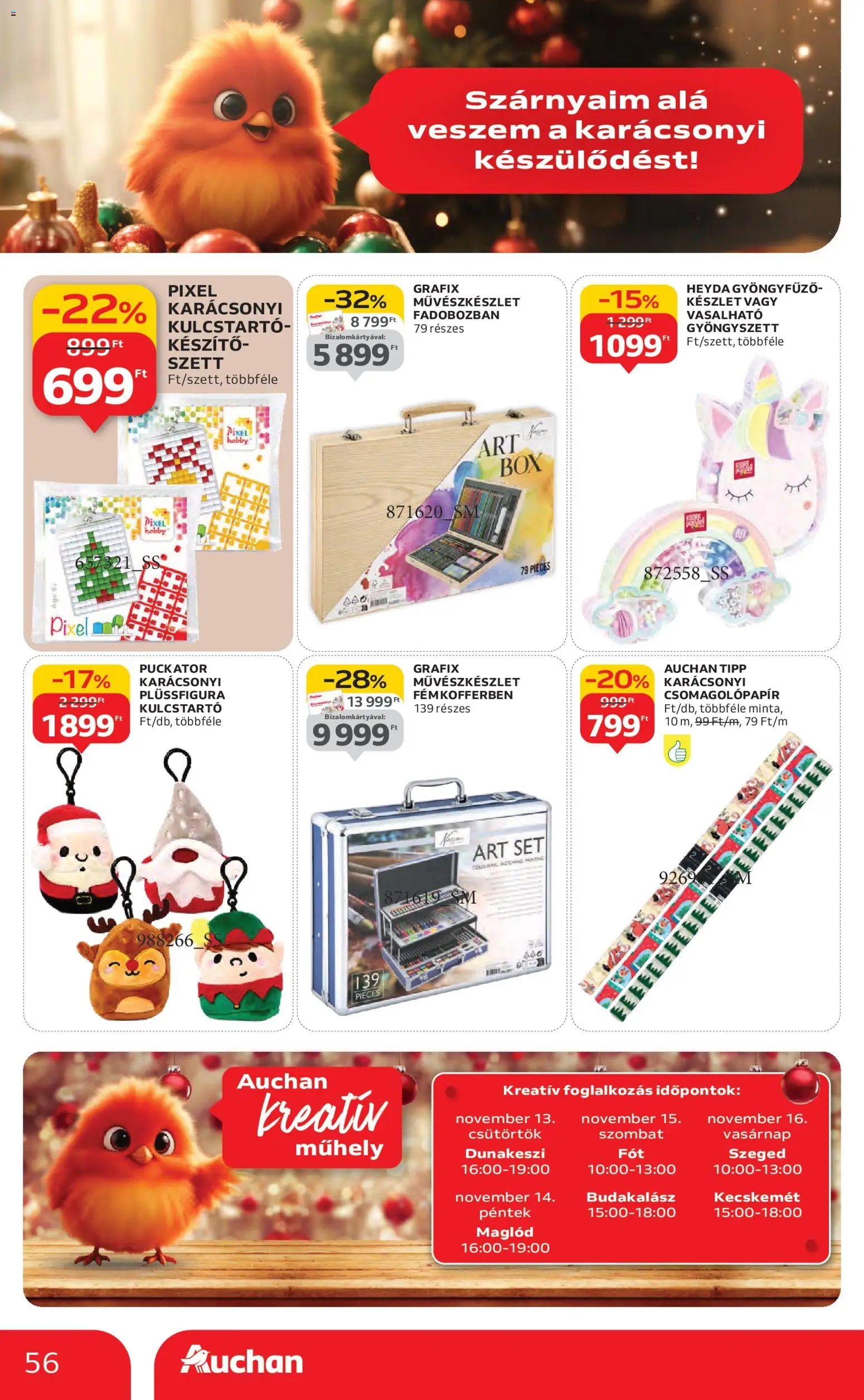 Auchan újság 2025.11.13. Black Friday - Hipermarket (2025-11-13 - 2025-11-19)