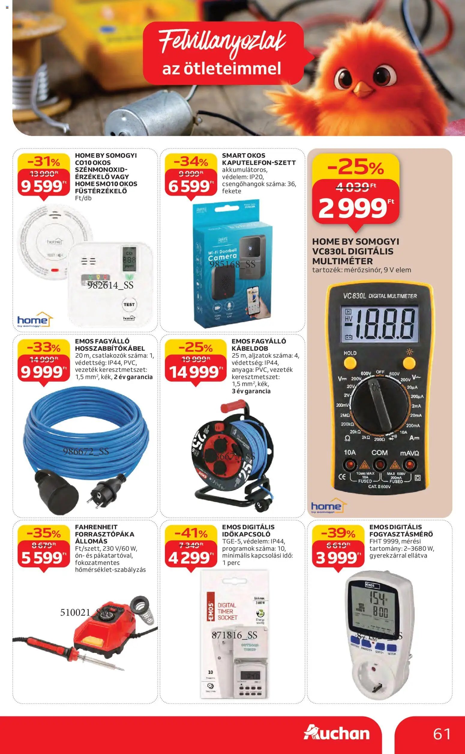 Auchan újság 2025.11.13. Black Friday - Hipermarket (2025-11-13 - 2025-11-19)