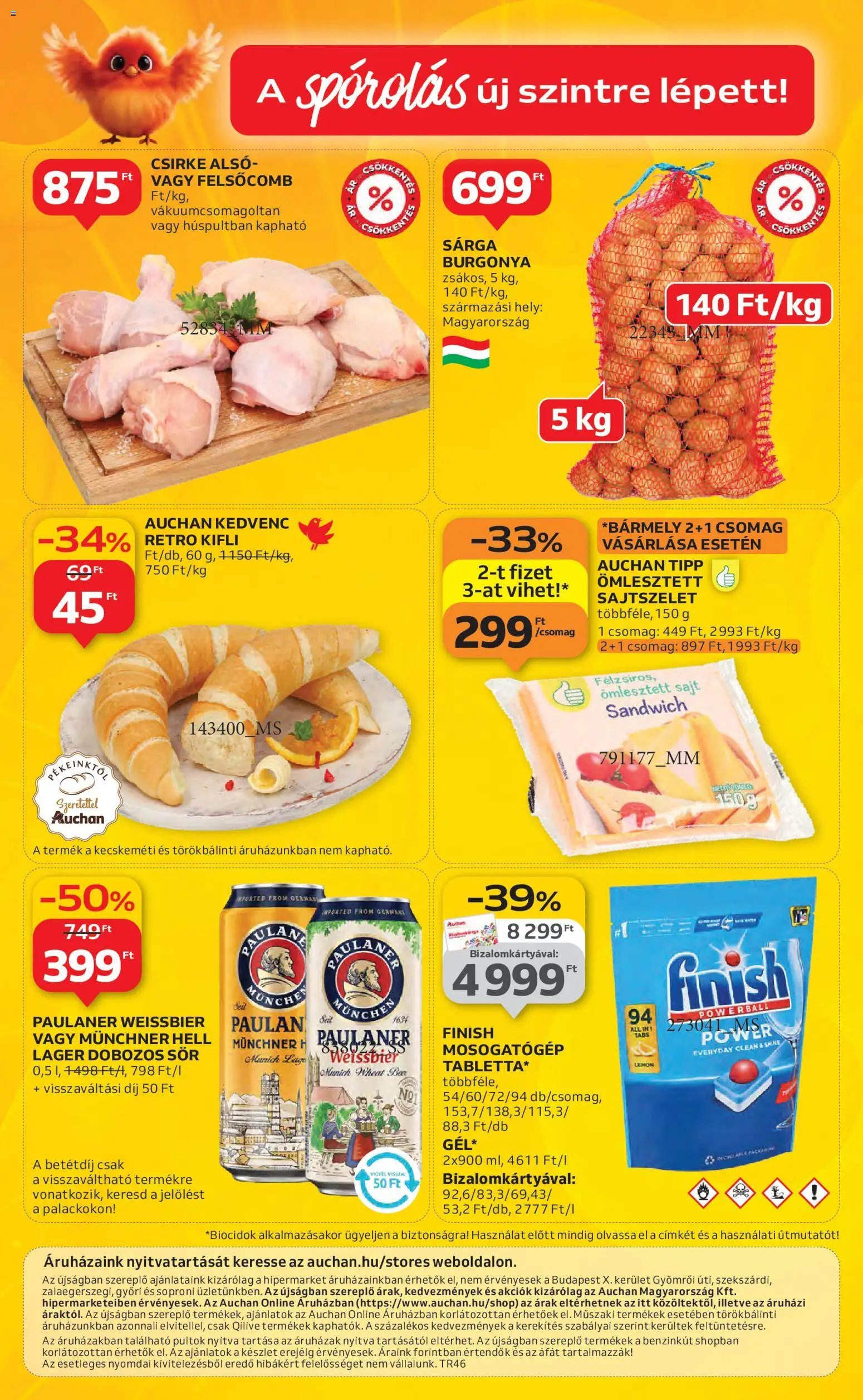 Auchan újság 2025.11.13. Black Friday - Hipermarket (2025-11-13 - 2025-11-19)