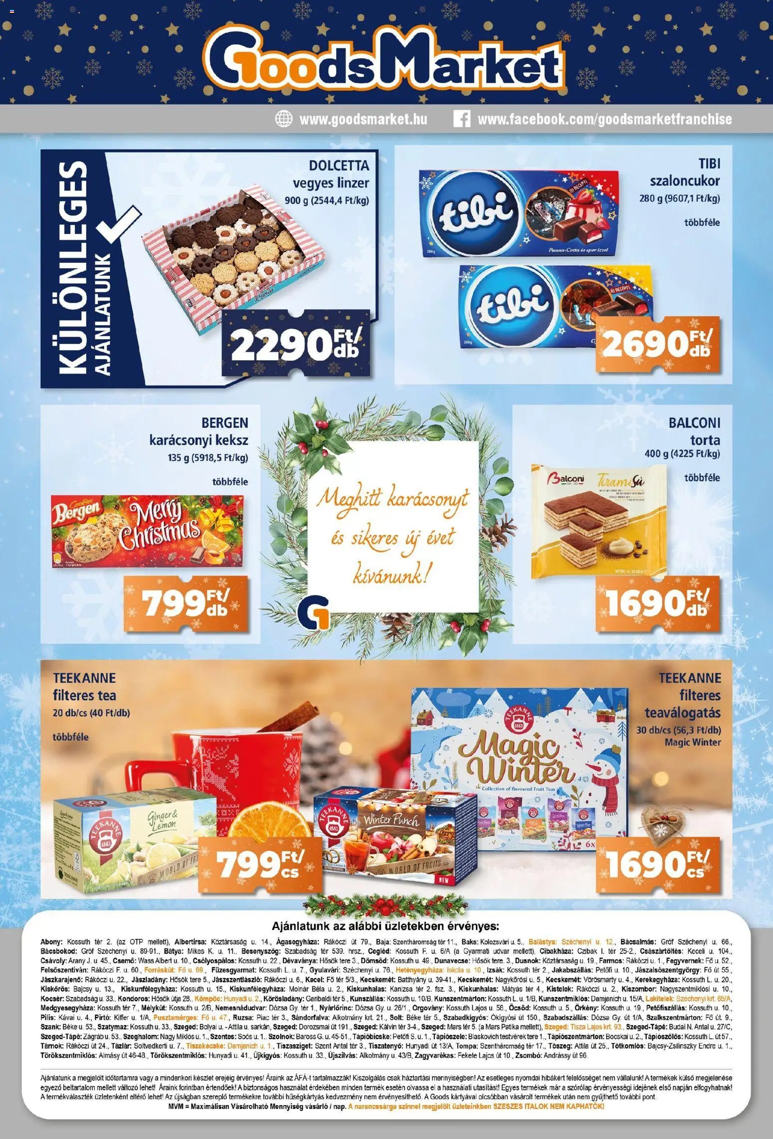 Goods Market újság 2025.12.18. Akciós újság Goods Market (2025-12-18 - 2025-12-31)