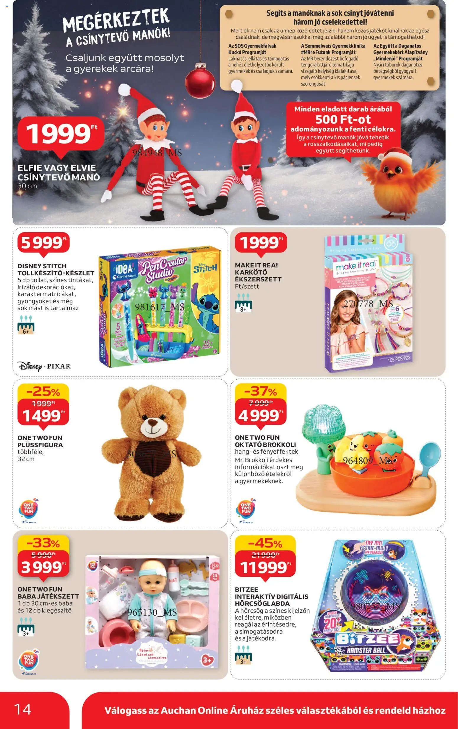 Auchan újság 2025.12.11. Szupermarket akciós újság (2025-12-11 - 2025-12-17)