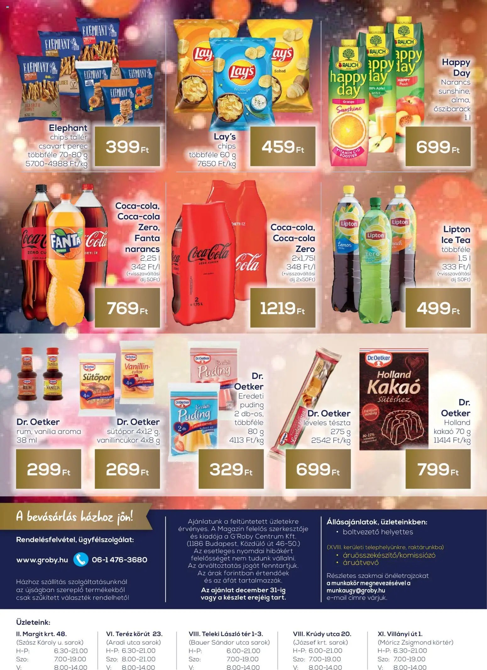 G'Roby újság 2025.12.18. Akciós újság G'Roby (2025-12-18 - 2025-12-31)