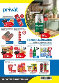 PRIVÁT újság 2026.02.12. Akciós újság PRIVÁT (2026-02-12 - 2026-02-18)