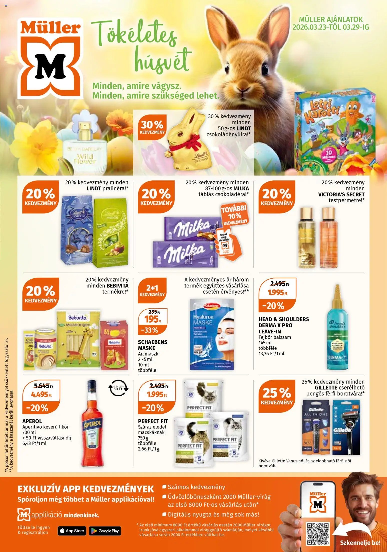 Müller újság 2026.03.23. Müller akciós újság (2026-03-23 - 2026-03-29)
