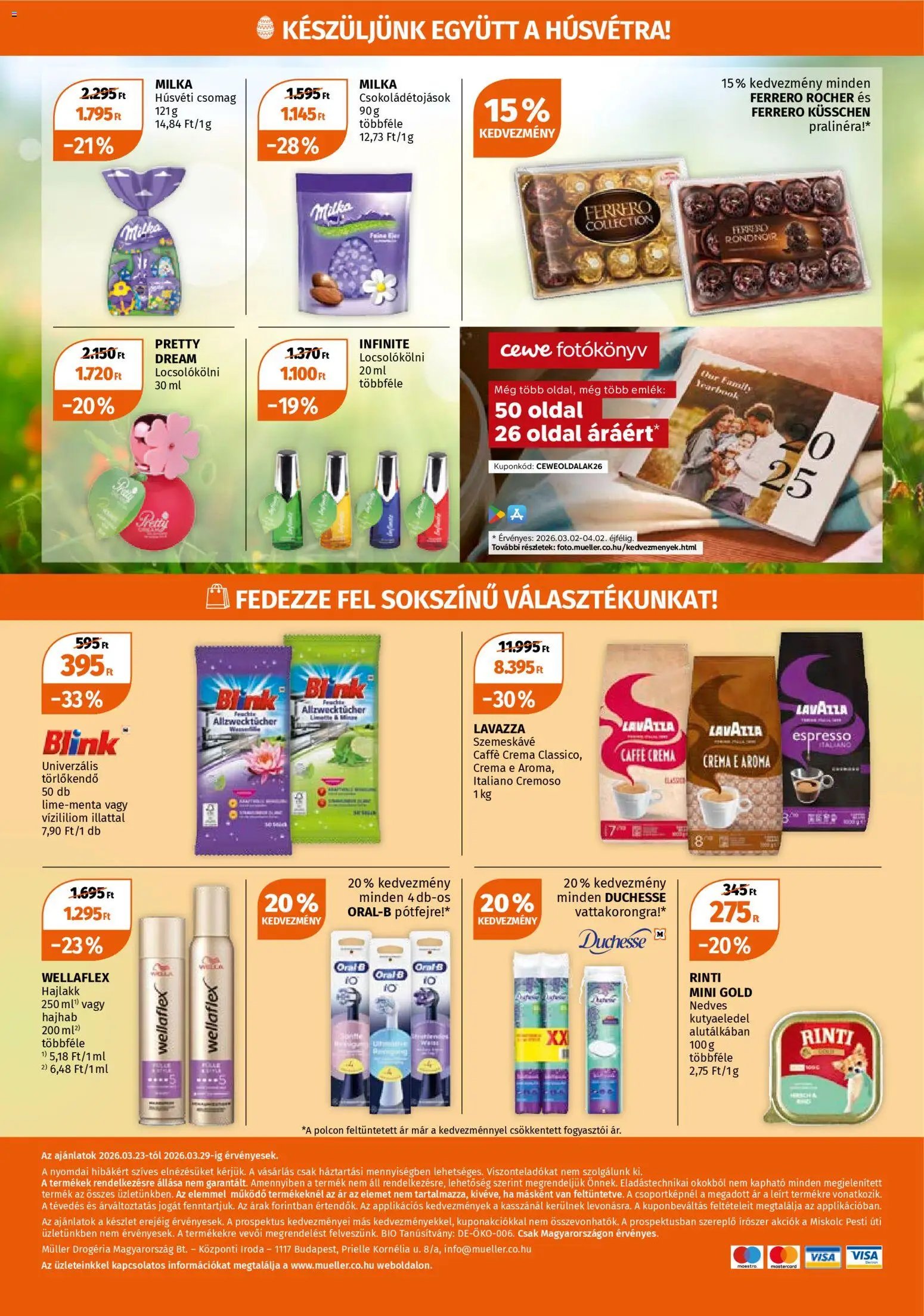 Müller újság 2026.03.23. Müller akciós újság (2026-03-23 - 2026-03-29)