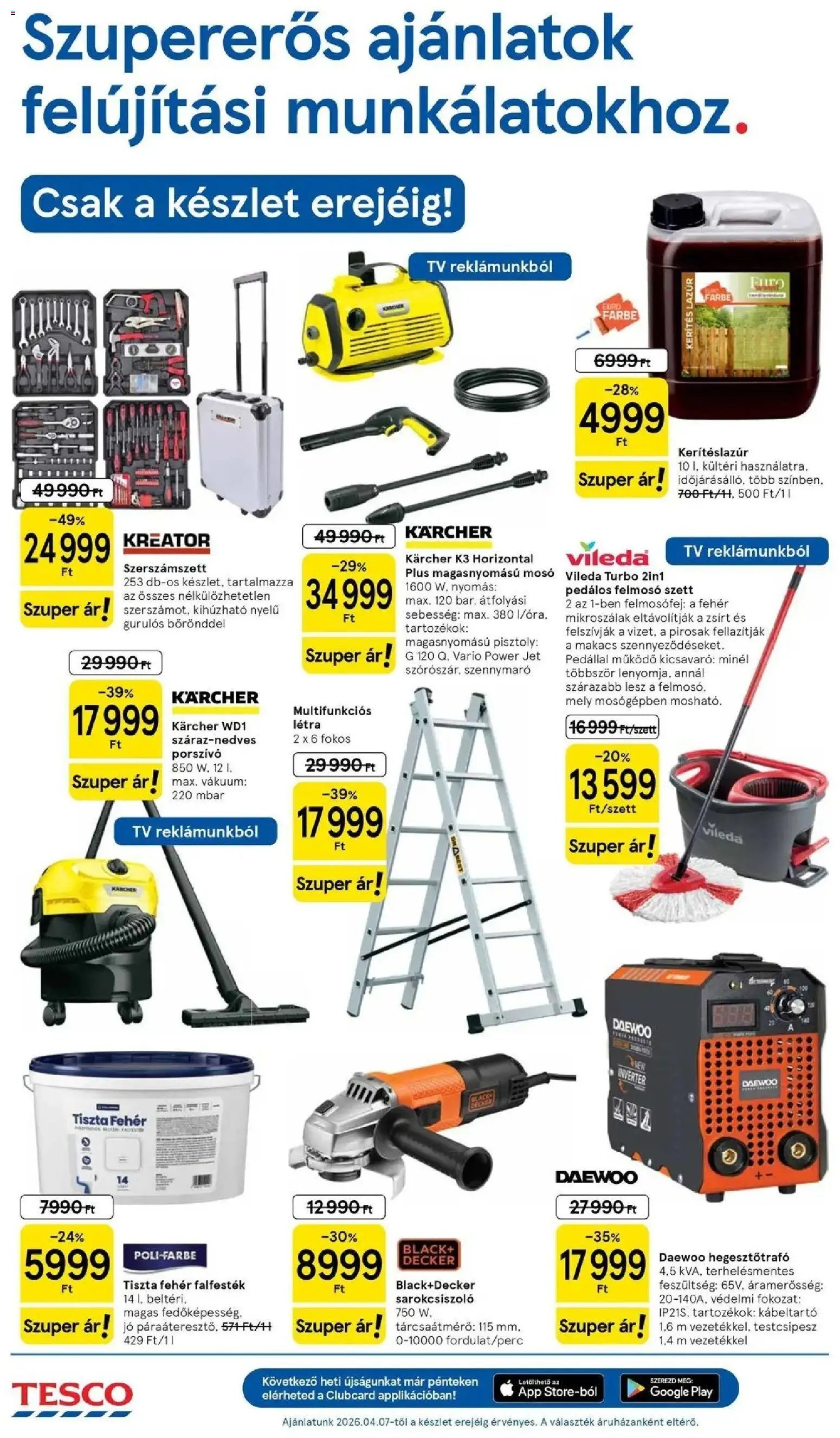 Tesco újság 2026.04.07. Tesco akciós újság (2026-04-07 - 2026-04-15)