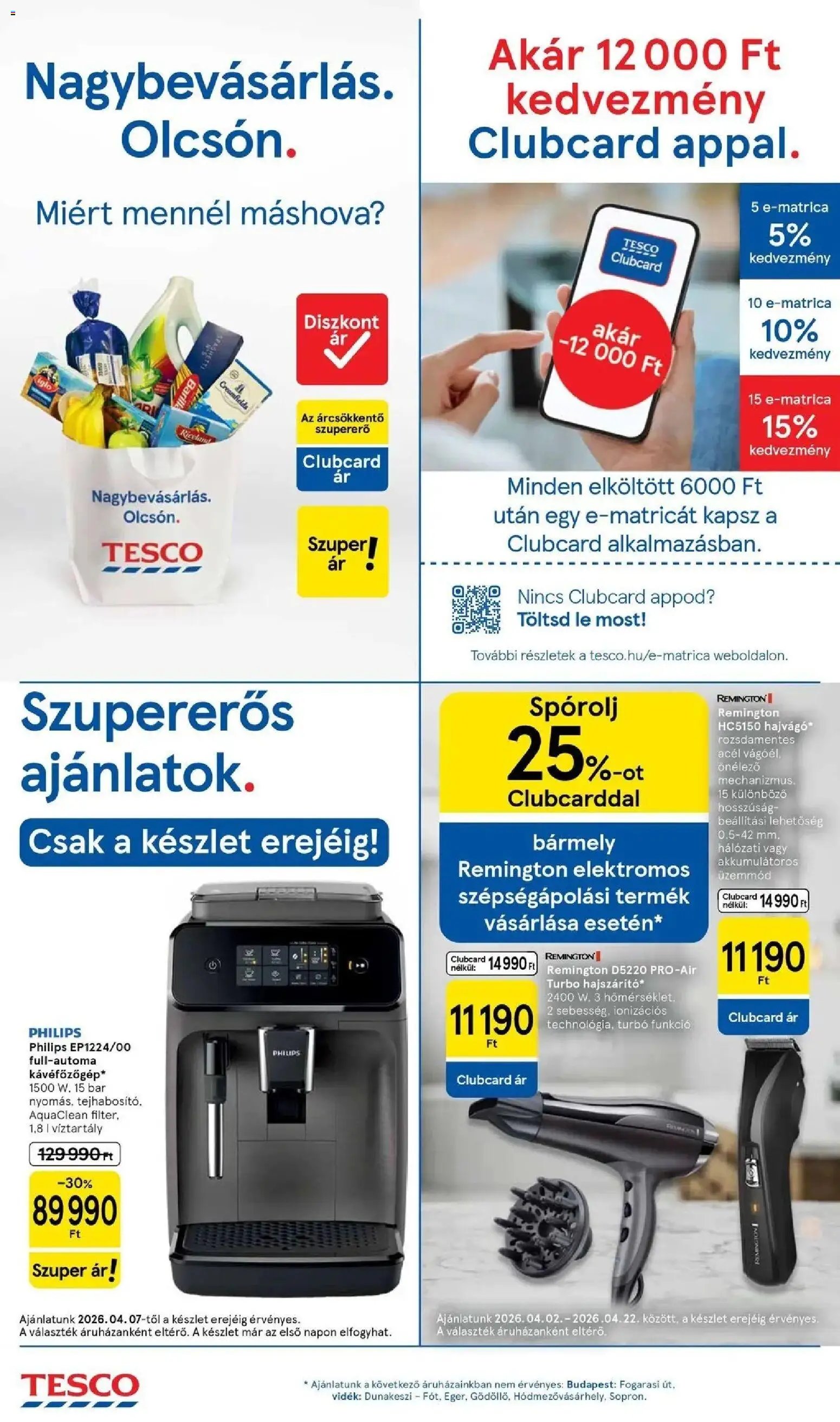 Tesco újság 2026.04.07. Tesco akciós újság (2026-04-07 - 2026-04-15)