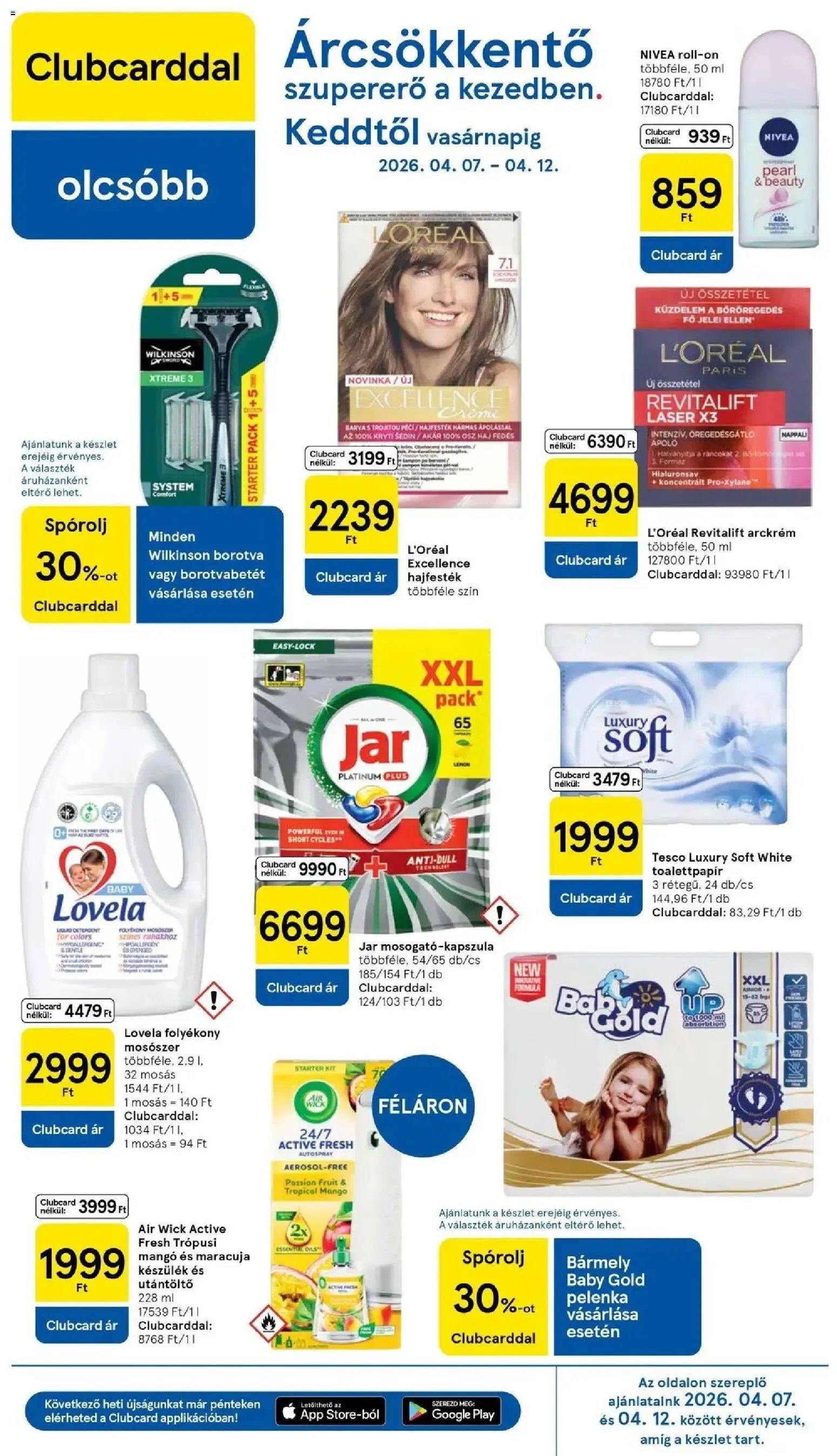 Tesco újság 2026.04.07. Tesco akciós újság (2026-04-07 - 2026-04-15)