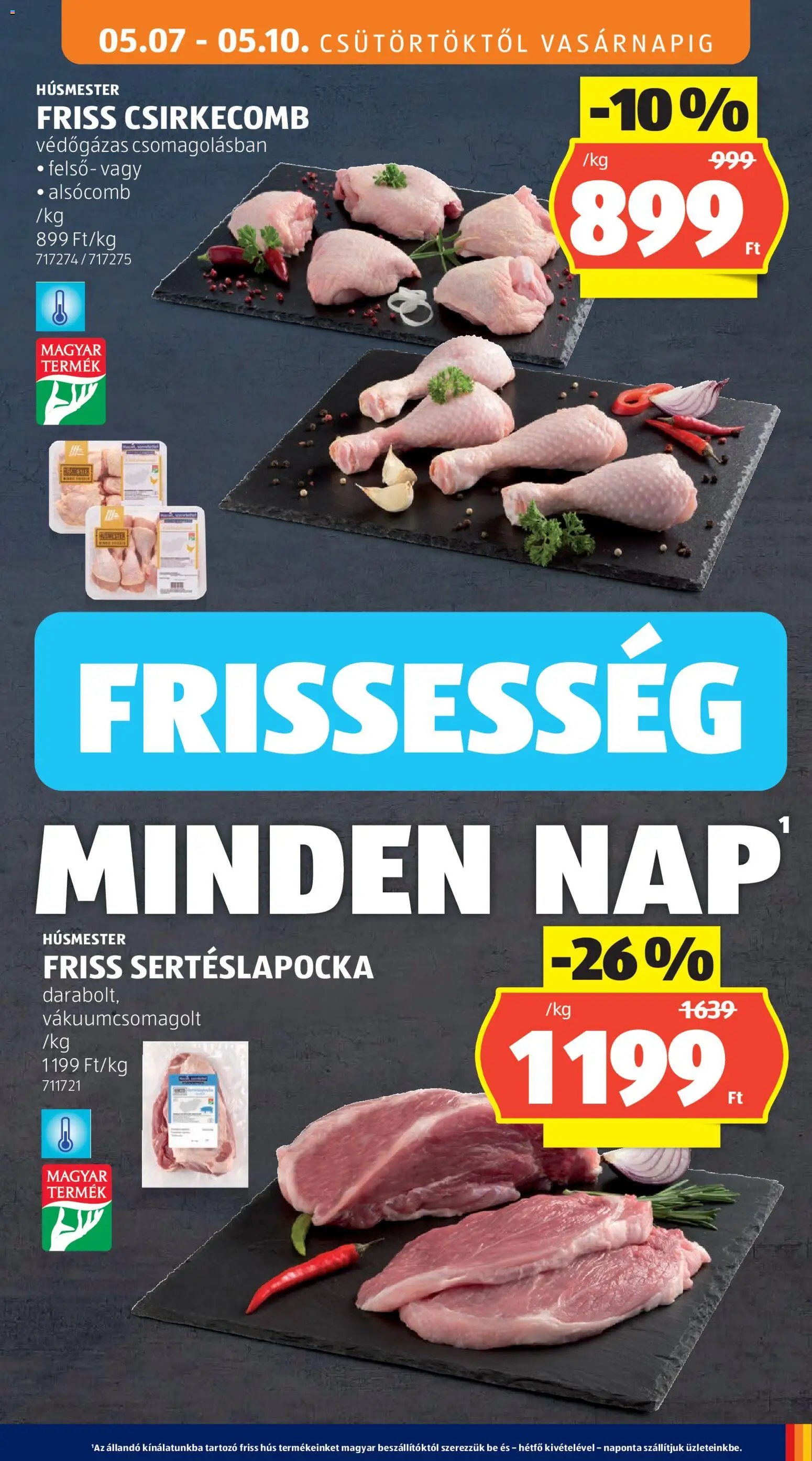 Aldi újság 2026.05.07. Aldi akciós újság (2026-05-07 - 2026-05-13)