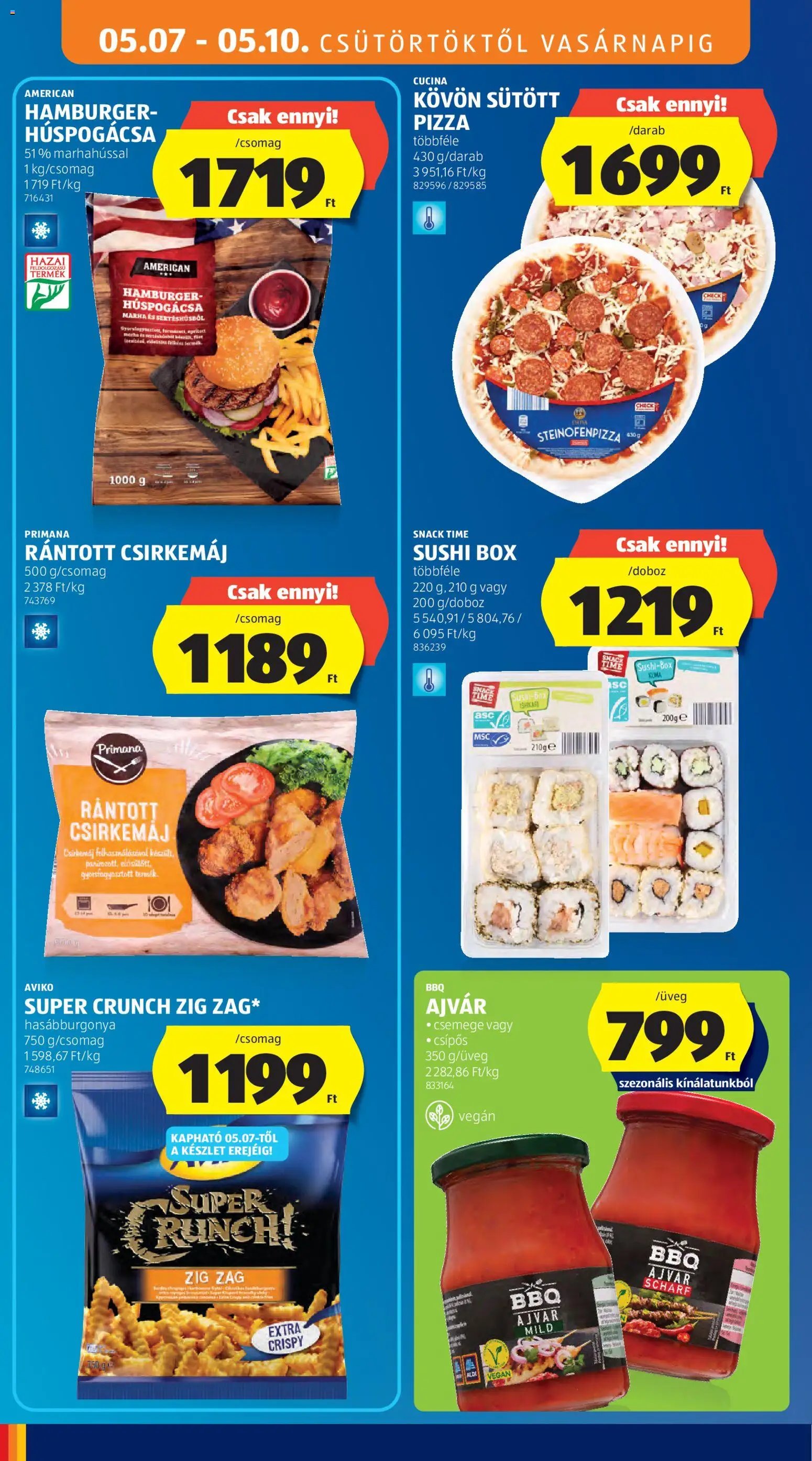 Aldi újság 2026.05.07. Aldi akciós újság (2026-05-07 - 2026-05-13)