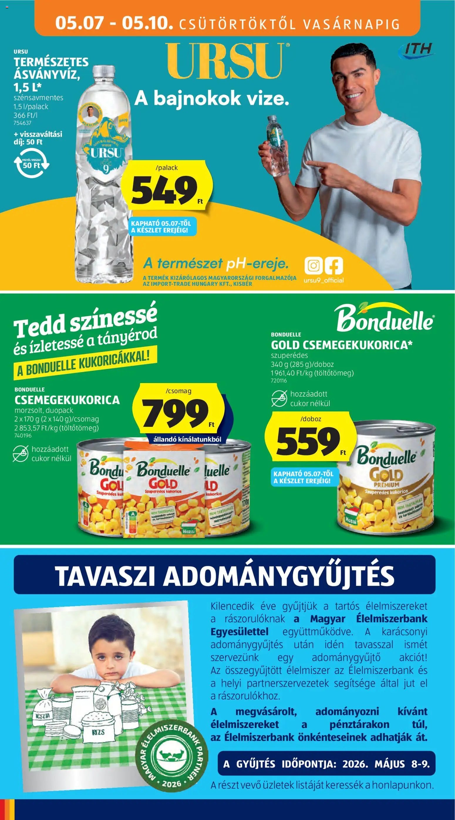 Aldi újság 2026.05.07. Aldi akciós újság (2026-05-07 - 2026-05-13)