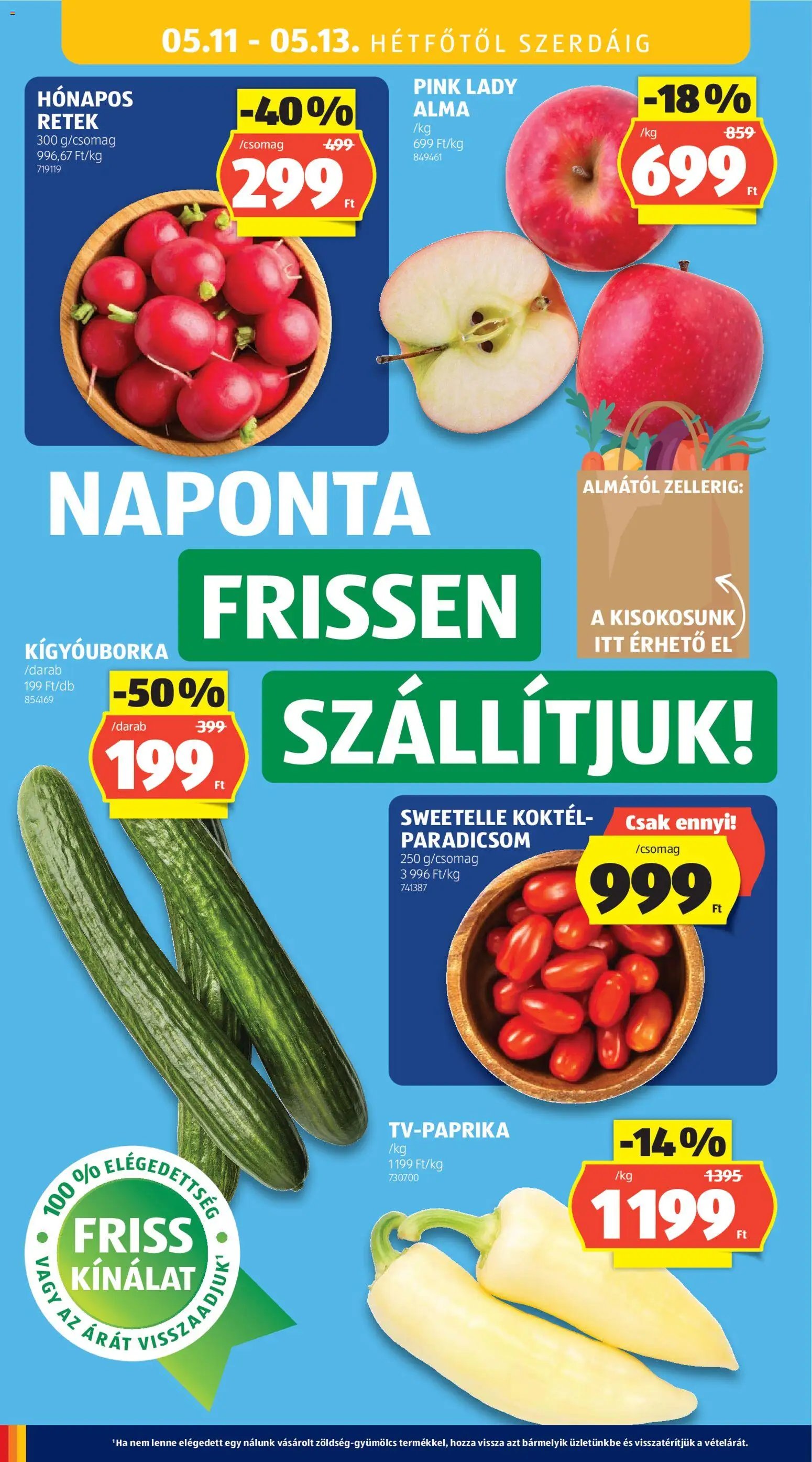 Aldi újság 2026.05.07. Aldi akciós újság (2026-05-07 - 2026-05-13)