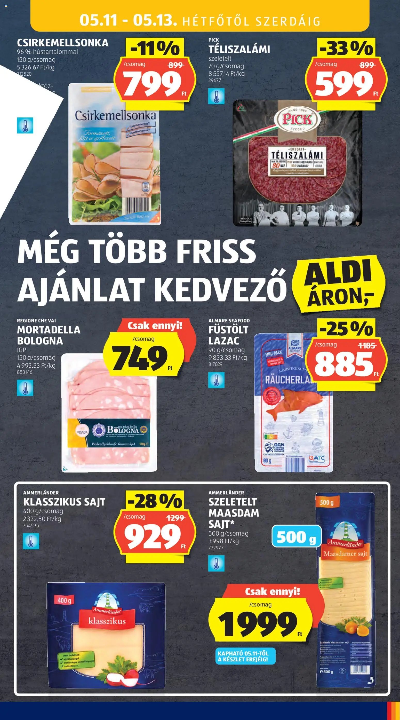 Aldi újság 2026.05.07. Aldi akciós újság (2026-05-07 - 2026-05-13)